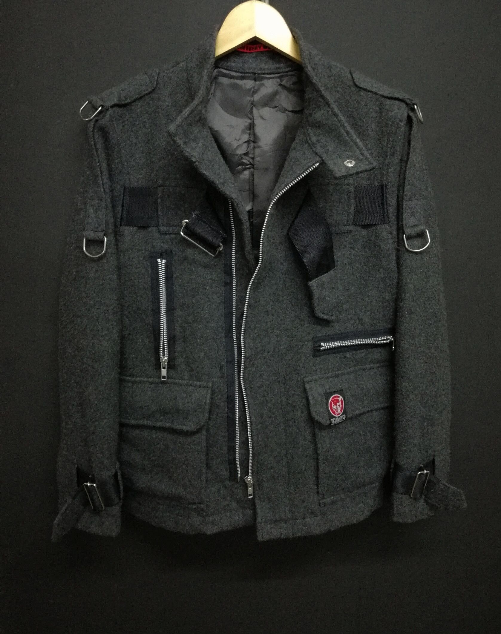 ジャケット・アウター 00s japanese label bondage jacket s-l400.jpg