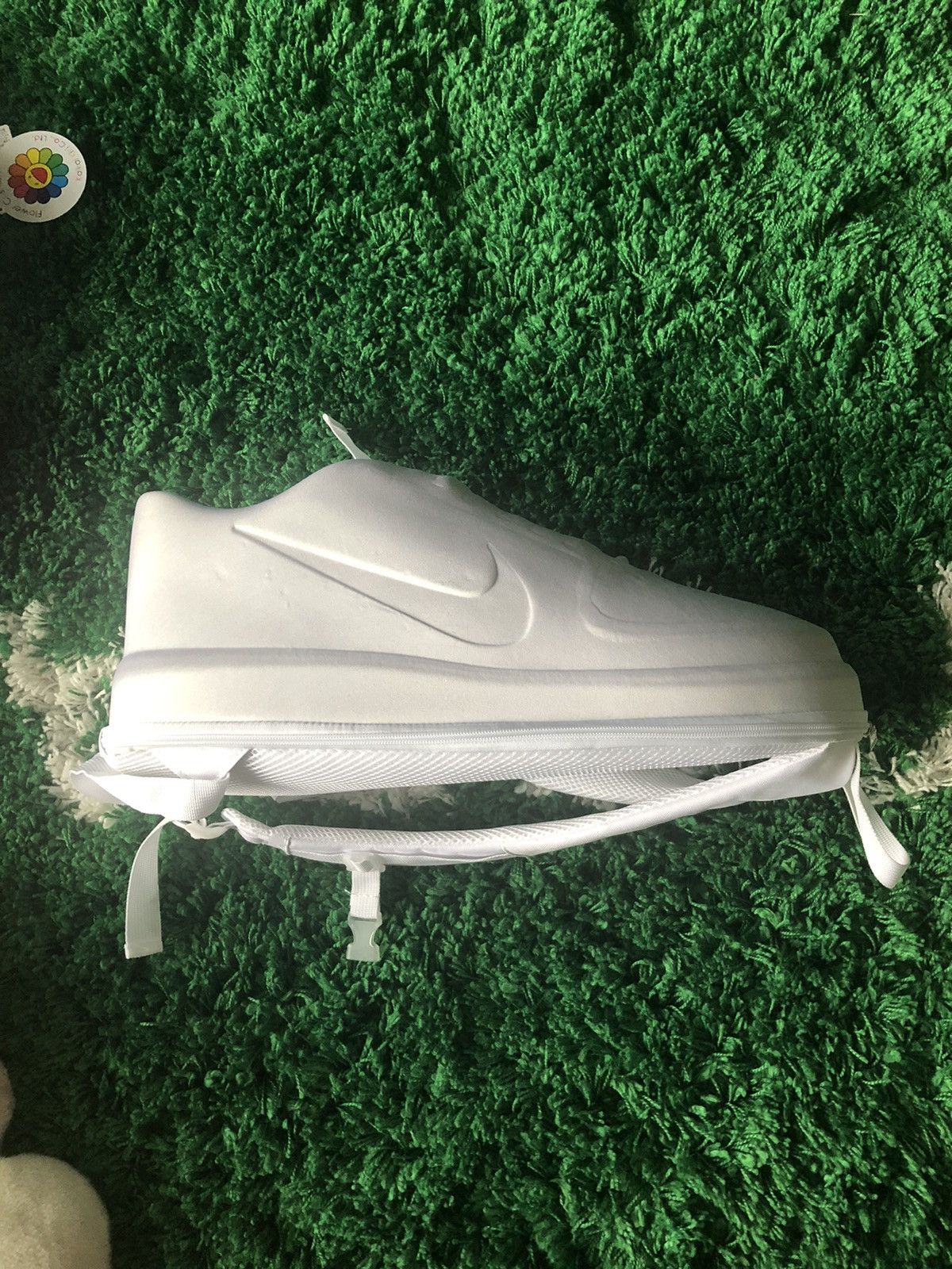 Imran Potato backpack air force 1 fazzo White Offer - Depop