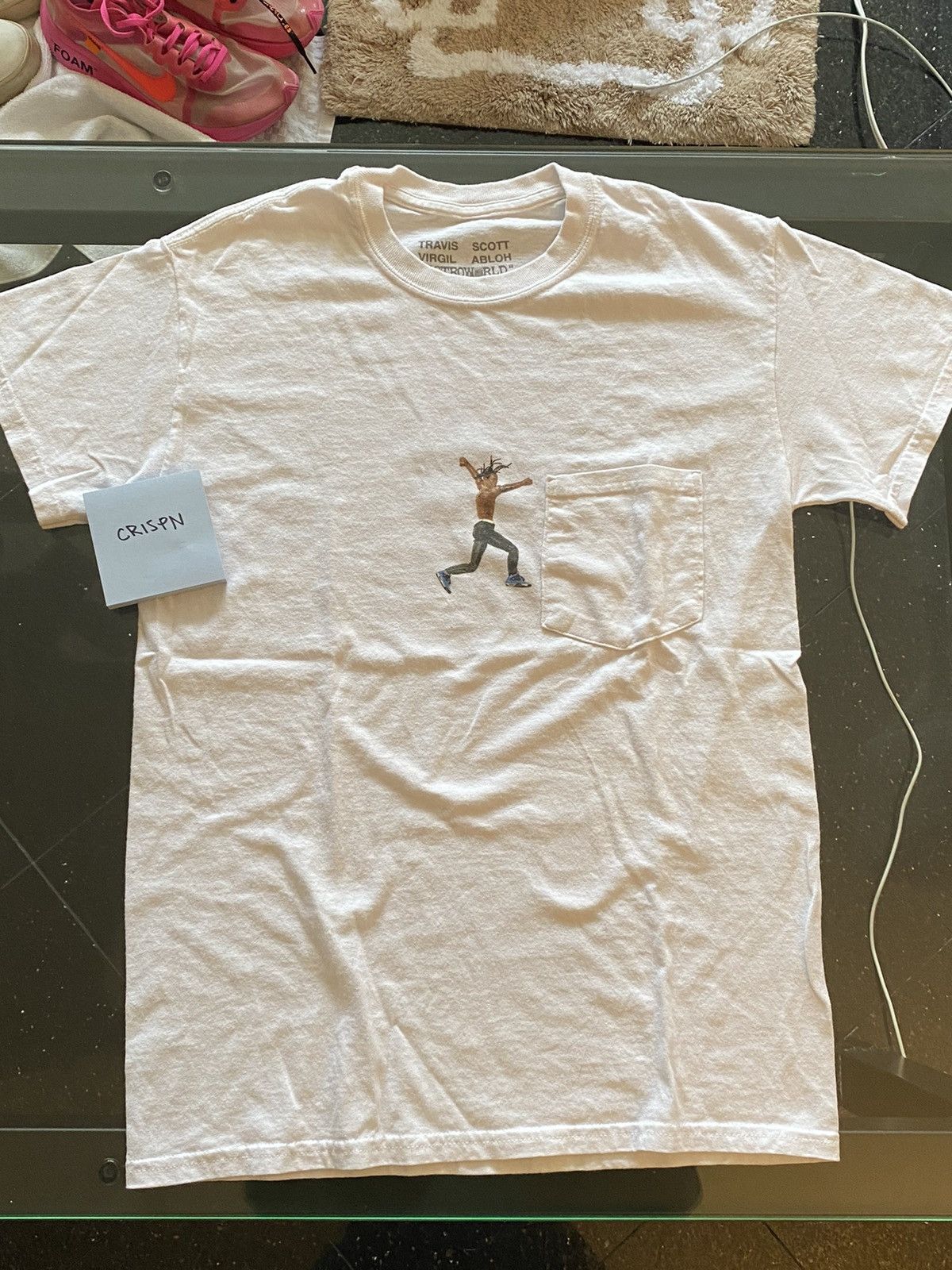 Travis Scott x Virgil Abloh T-shirt - Farfetch