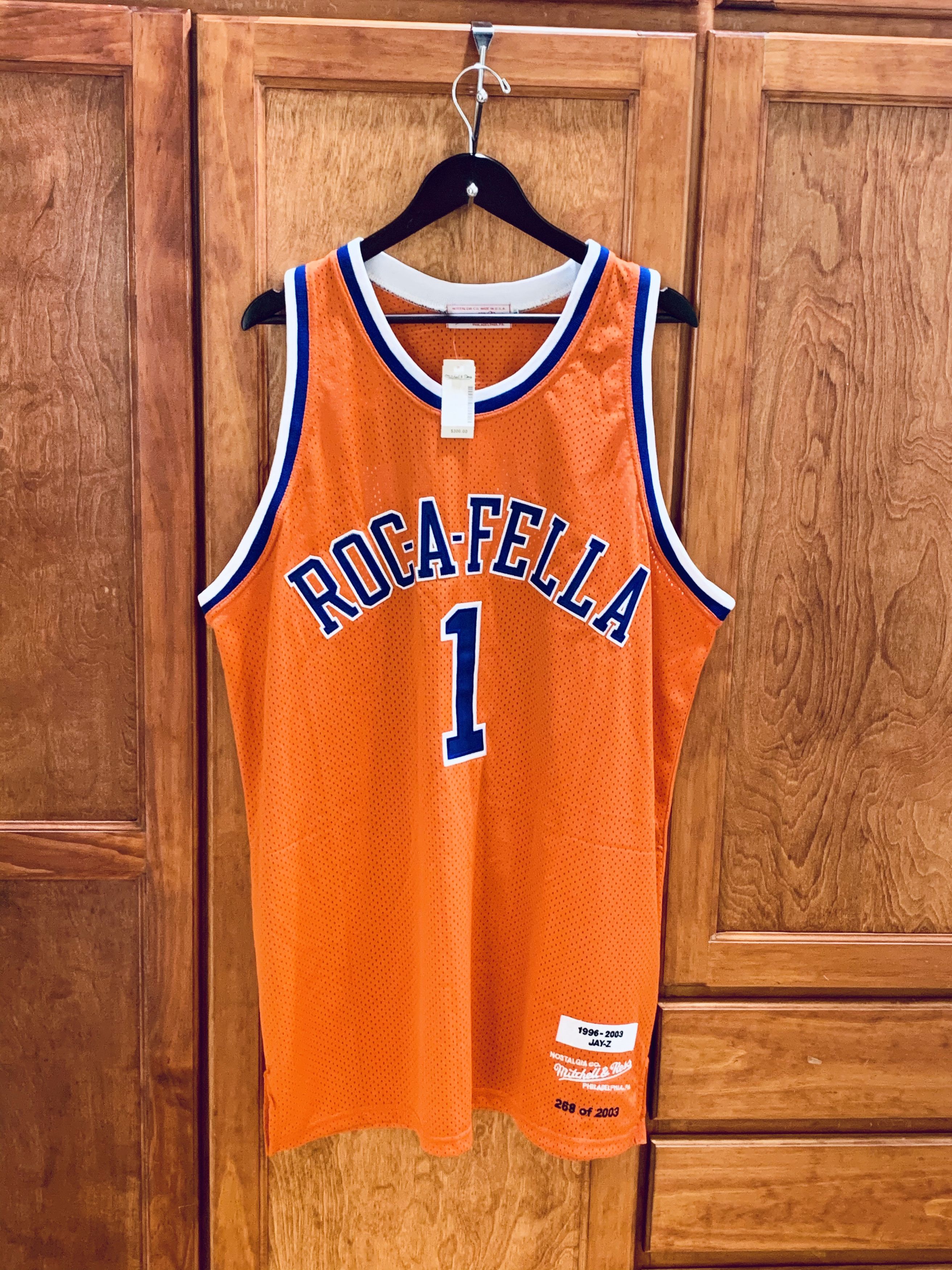 Mitchell & Ness × Vintage Vintage Roc-A-Fella Sean Carter Jay Z 