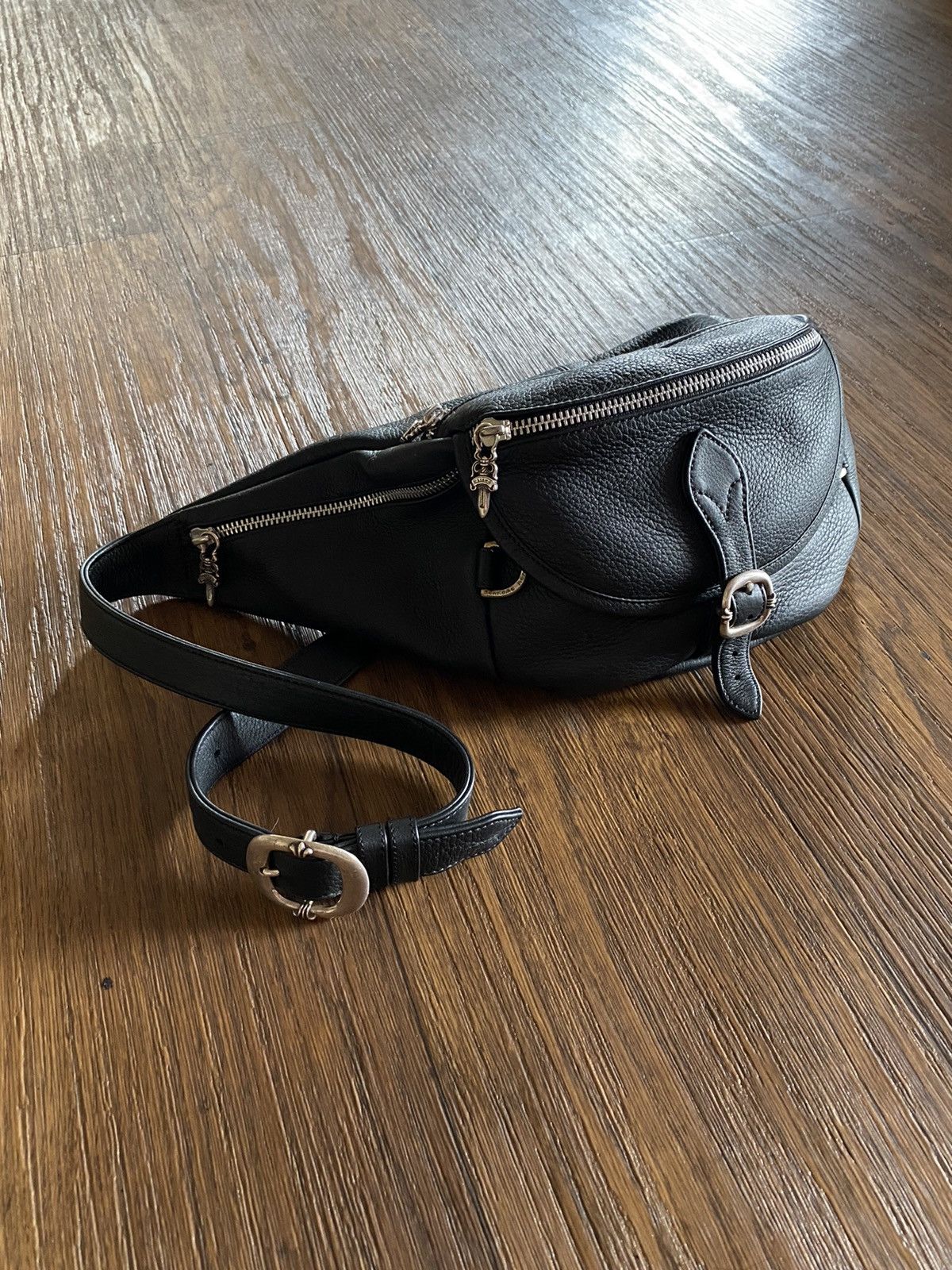 Chrome Hearts Leather Snat Pack Waist / Shoulder Bag | Grailed