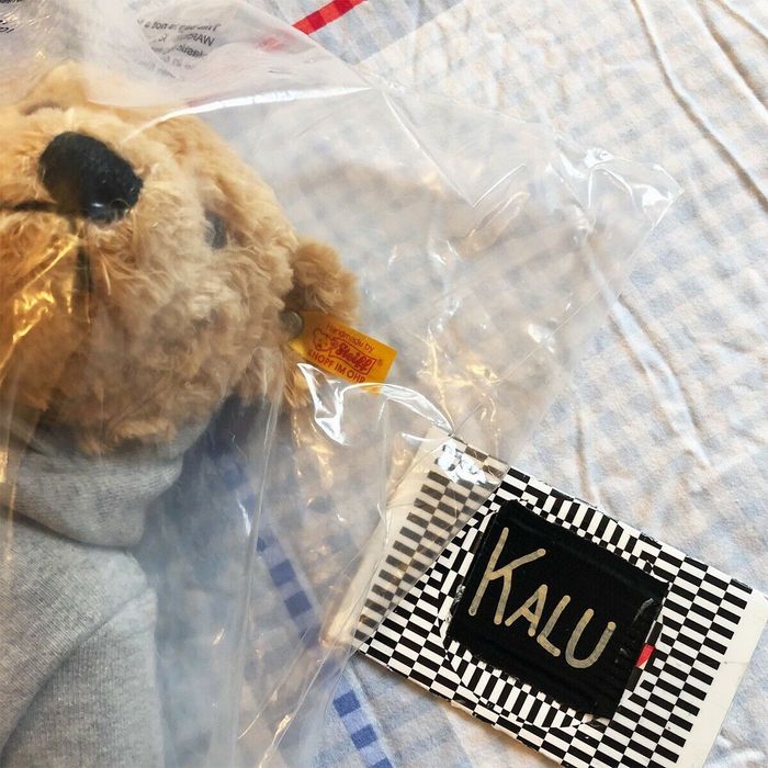 Supreme SUPREME X STEIFF BEAR HEATHER GREY ELMAR BOX LOGO TEDDY