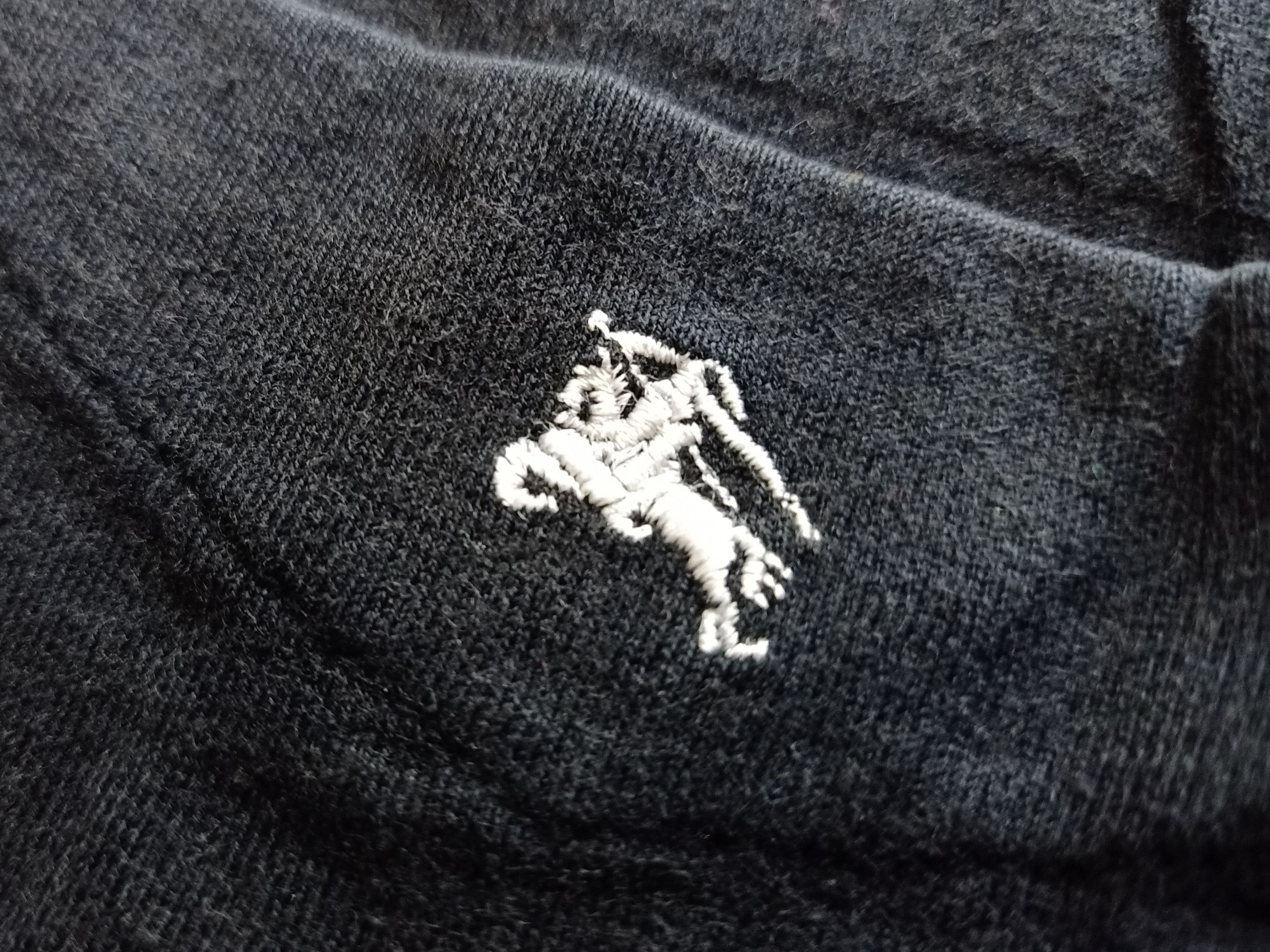 Black Label × Burberry BURBERRY Black Label Embroidered Logo Pocket Tee Size US M / EU 48-50 / 2 - 3 Thumbnail