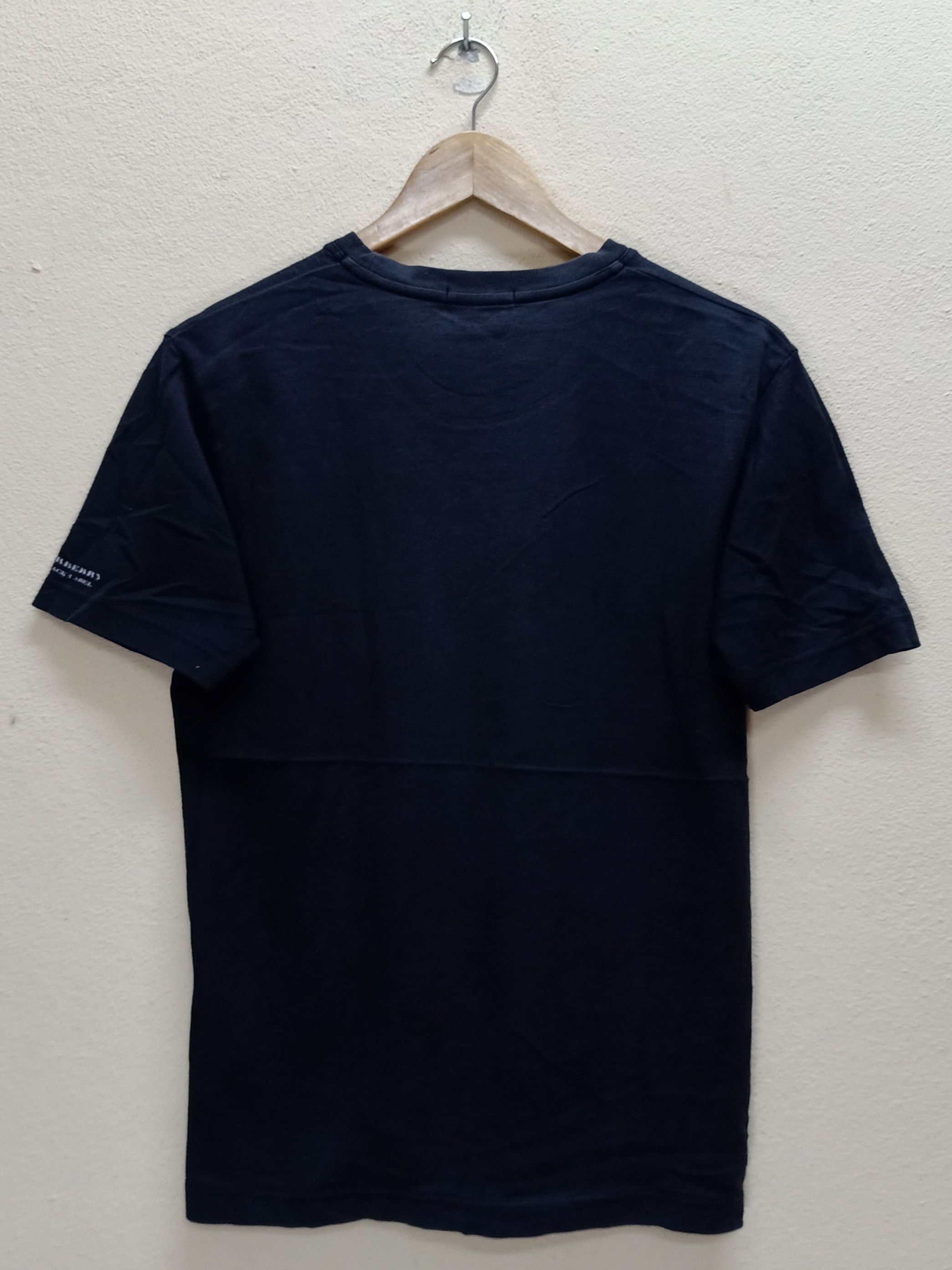 Black Label × Burberry BURBERRY Black Label Embroidered Logo Pocket Tee Size US M / EU 48-50 / 2 - 2 Thumbnail