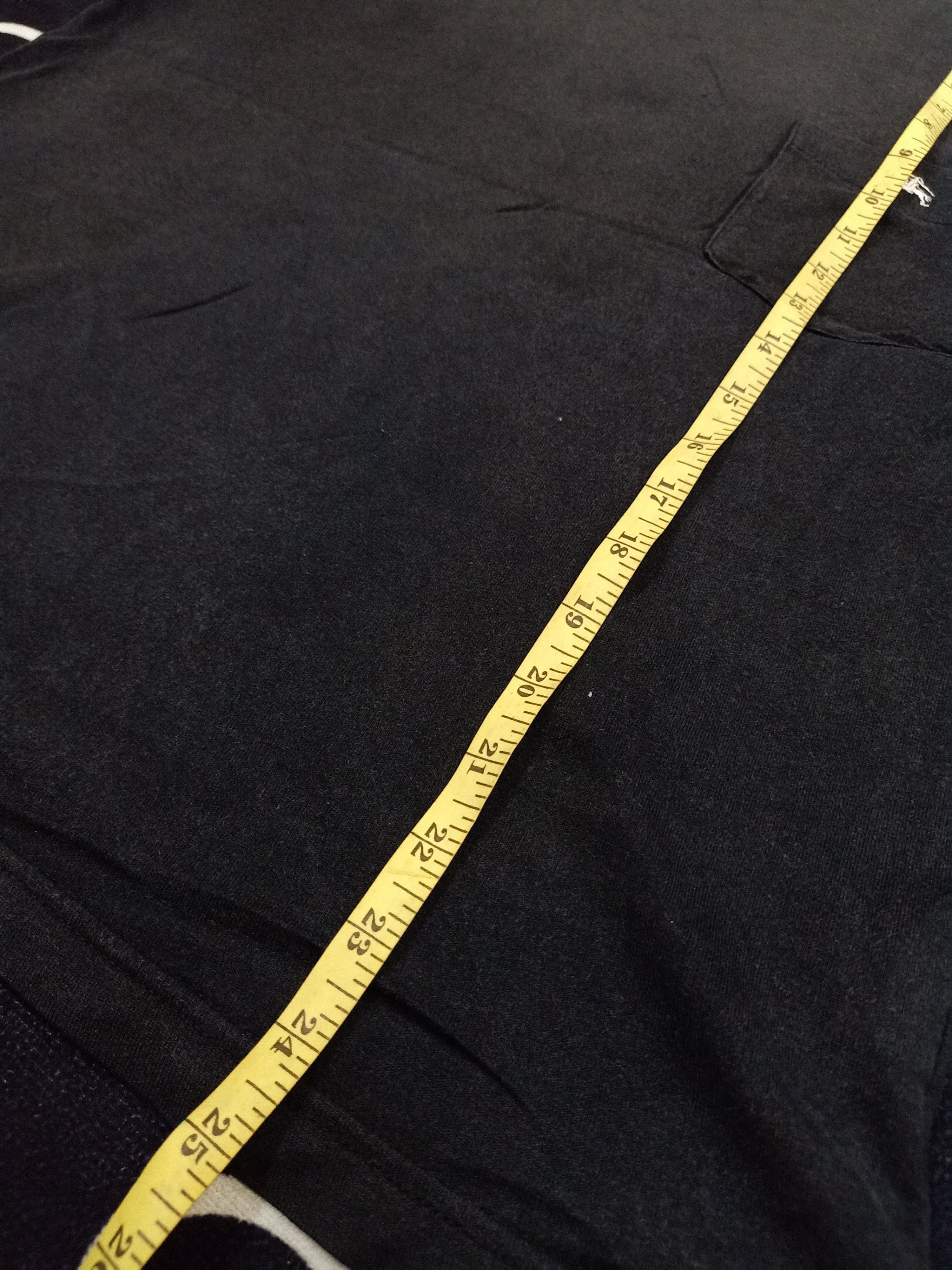 Black Label × Burberry BURBERRY Black Label Embroidered Logo Pocket Tee Size US M / EU 48-50 / 2 - 8 Thumbnail