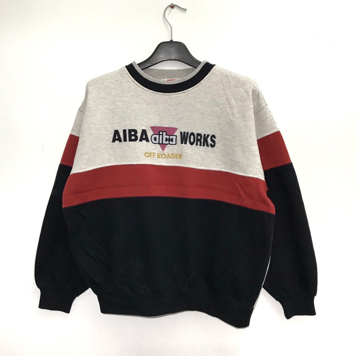 Japanese Brand Aiba Works Off Roader Big Logo Sweatshirt Size US M / EU 48-50 / 2 - 1 Thumbnail