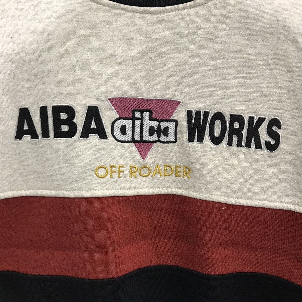 Japanese Brand Aiba Works Off Roader Big Logo Sweatshirt Size US M / EU 48-50 / 2 - 2 Thumbnail