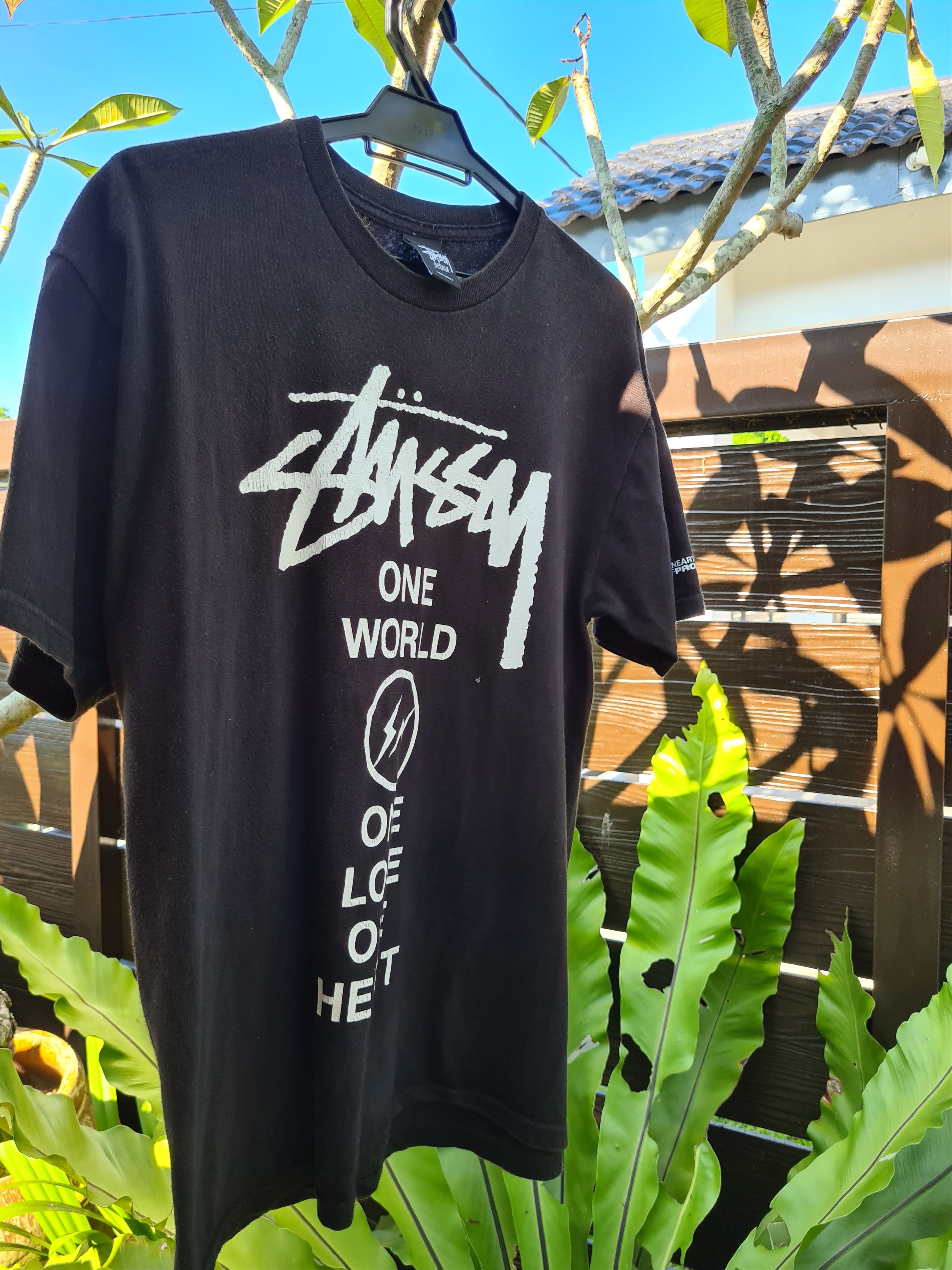 Vintage Authentic Stussy X Fragment Tee | Grailed