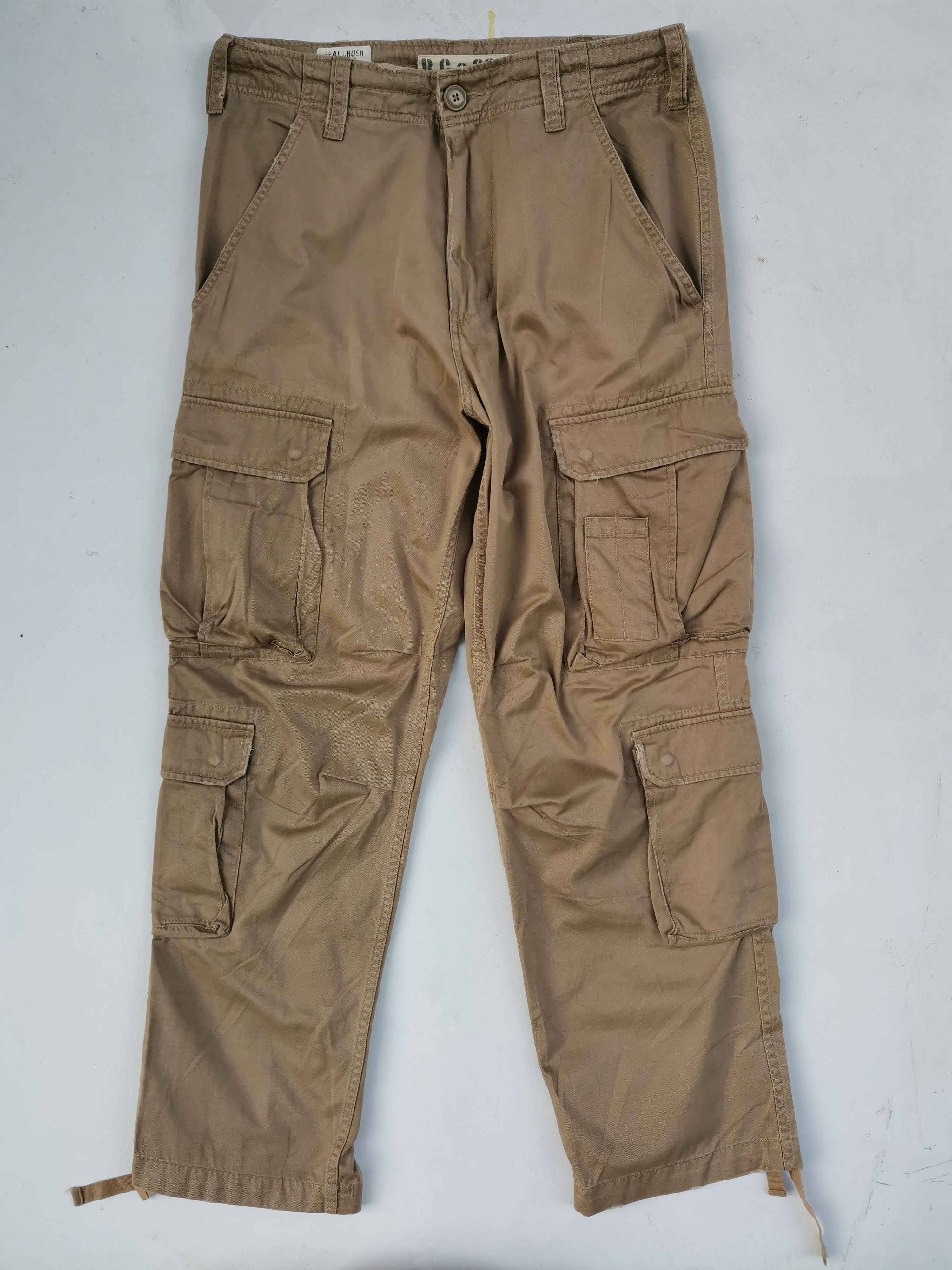 Vintage Real Crush Tactical Multipocket Army Cargo Pants Vintage Real Crush  Tactical Multipocket Military Cargo Pants W32 -  Hong Kong