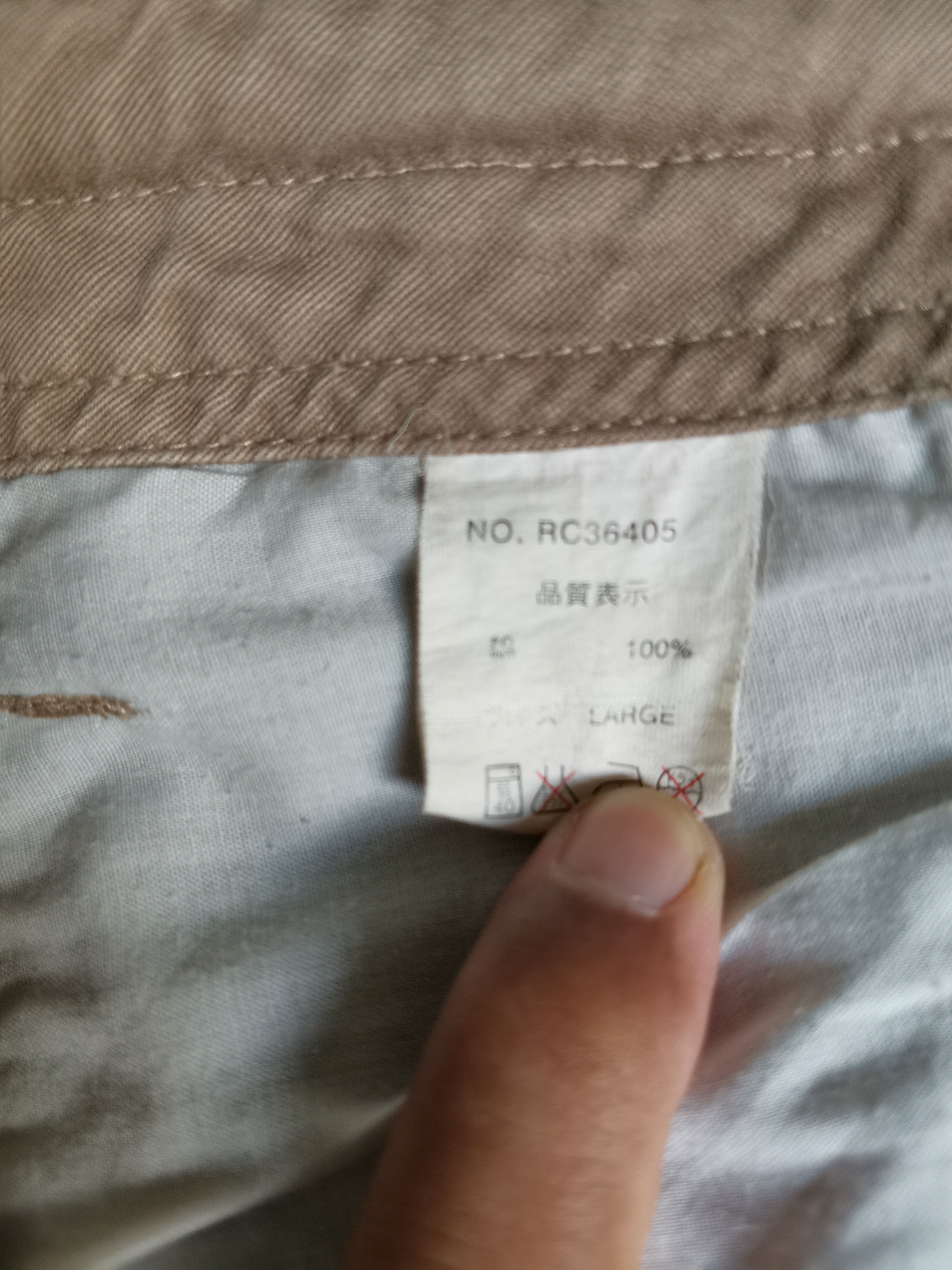 Japanese Brand Real Crush Clothing Tactical Cargo Multipocket Pants Size US 33 - 3 Thumbnail