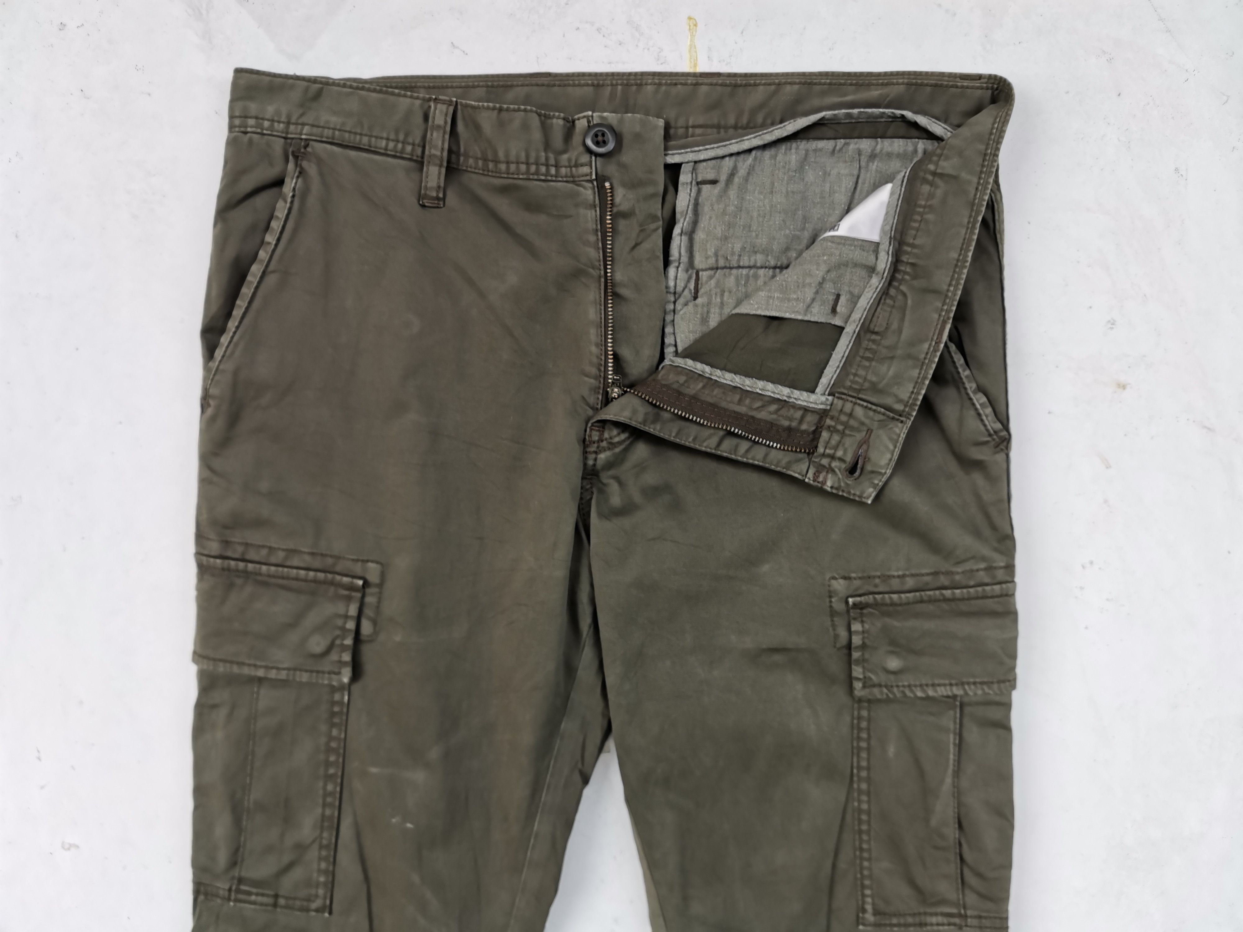 Japanese Brand Rare!!! Uniqlo Tactical Cargo Multipocket Pants Size US 34 / EU 50 - 7 Thumbnail