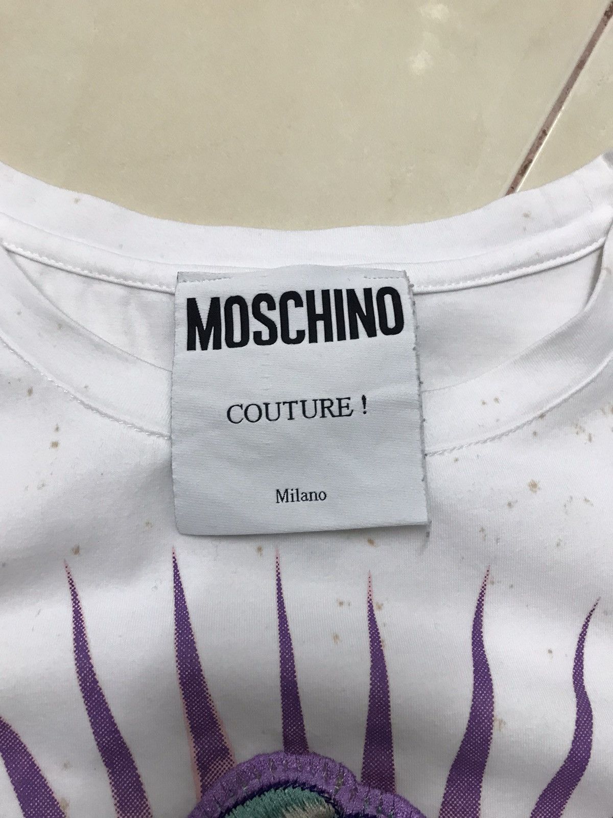 Japanese Brand × Moschino DELETE TODAY!!! MOSCHINO BIG EMBROIDERY LOGO WOMEN Size US S / EU 44-46 / 1 - 7 Thumbnail