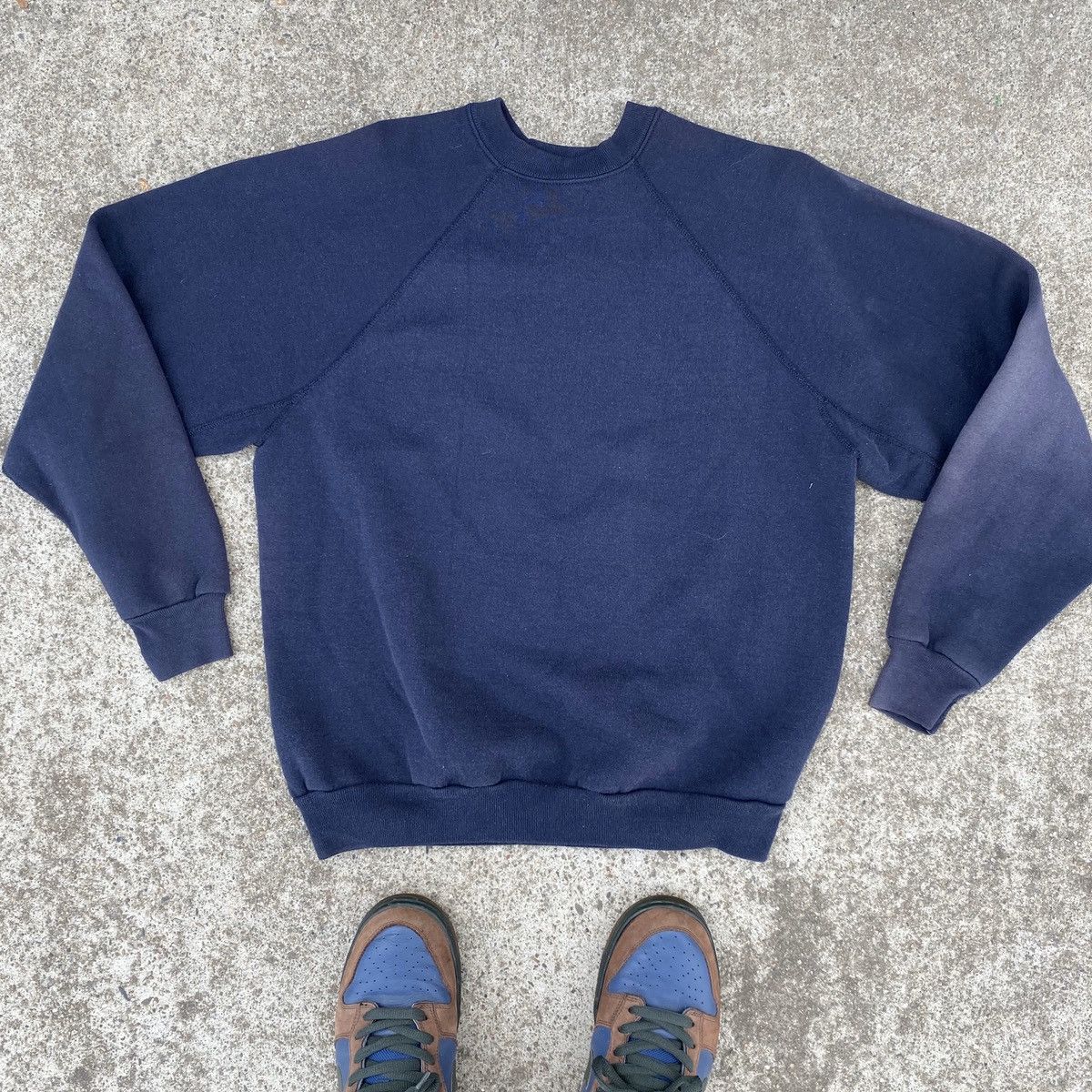 90'S MUNSING WEAR Plain Blank Sweatshirt Trainer Made in USA Men's XL Vintage /eaa462942