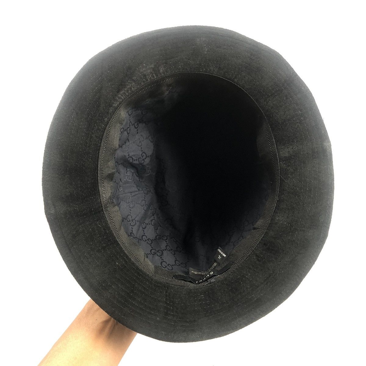 Gucci Gucci Leather Fedora Hat Size ONE SIZE - 7 Thumbnail