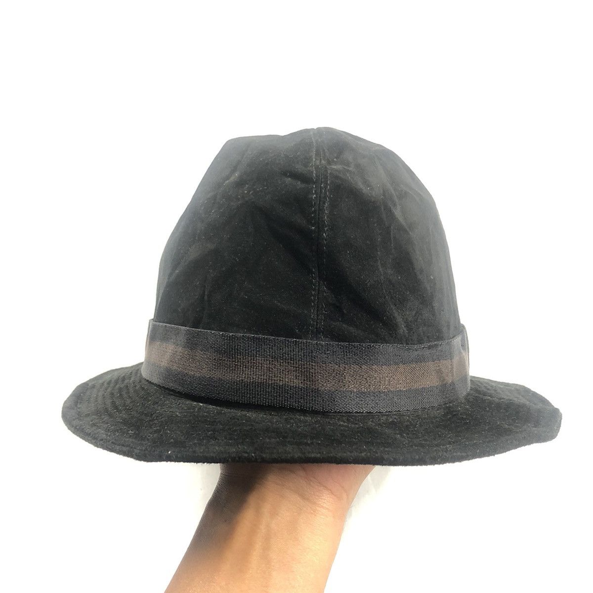 Gucci Gucci Leather Fedora Hat Size ONE SIZE - 4 Thumbnail