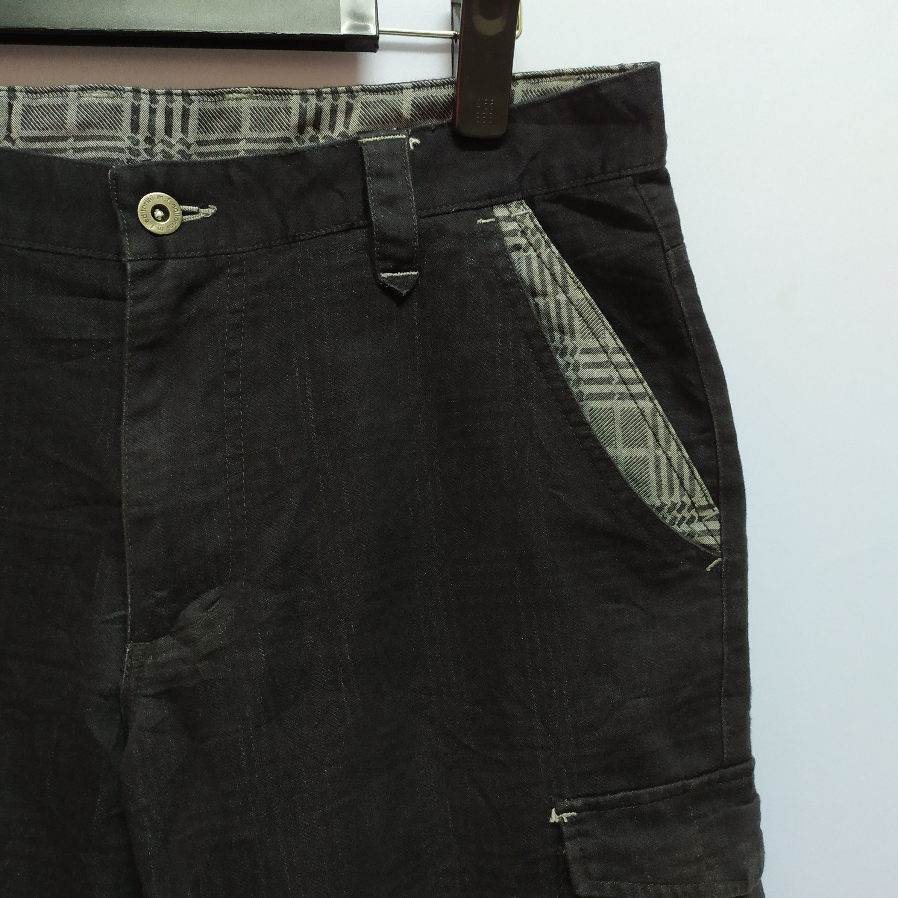 Japanese Brand Best Offer ❗M.f. editorail Cropped/Short Cargo Pants Size US 32 / EU 48 - 4 Thumbnail