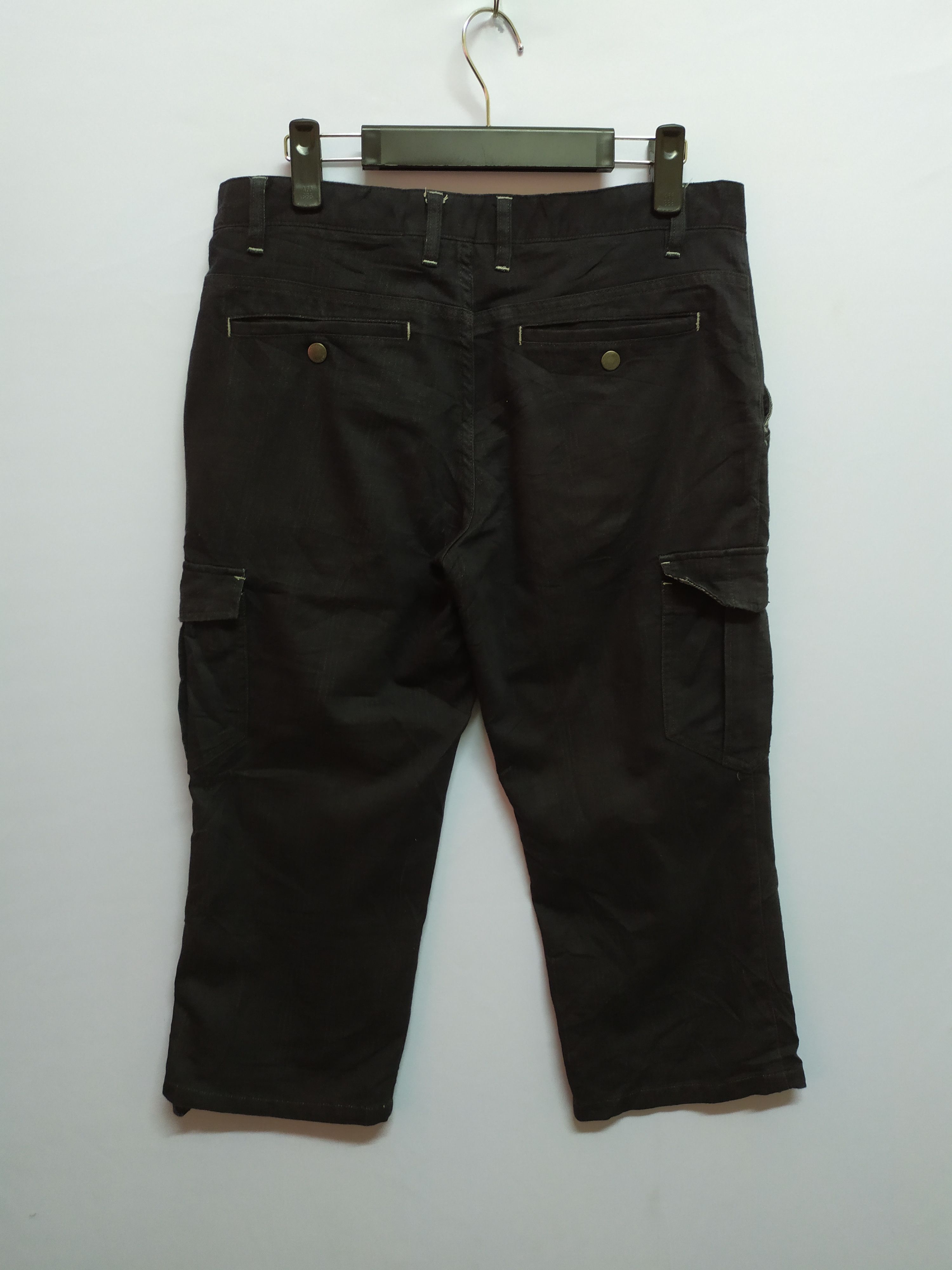 Japanese Brand Best Offer ❗M.f. editorail Cropped/Short Cargo Pants Size US 32 / EU 48 - 9 Thumbnail