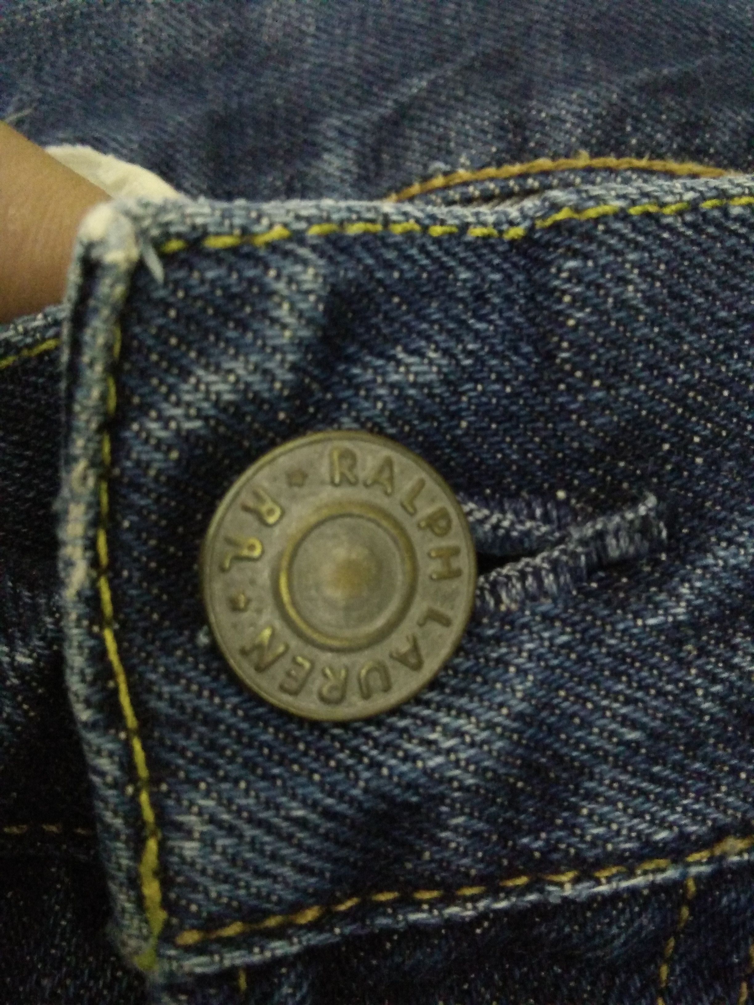 RRL Ralph Lauren RRL POLO RALPH LAUREN SELVEDGE DENIM DISTRESSED (A791) Size US 33 - 6 Thumbnail