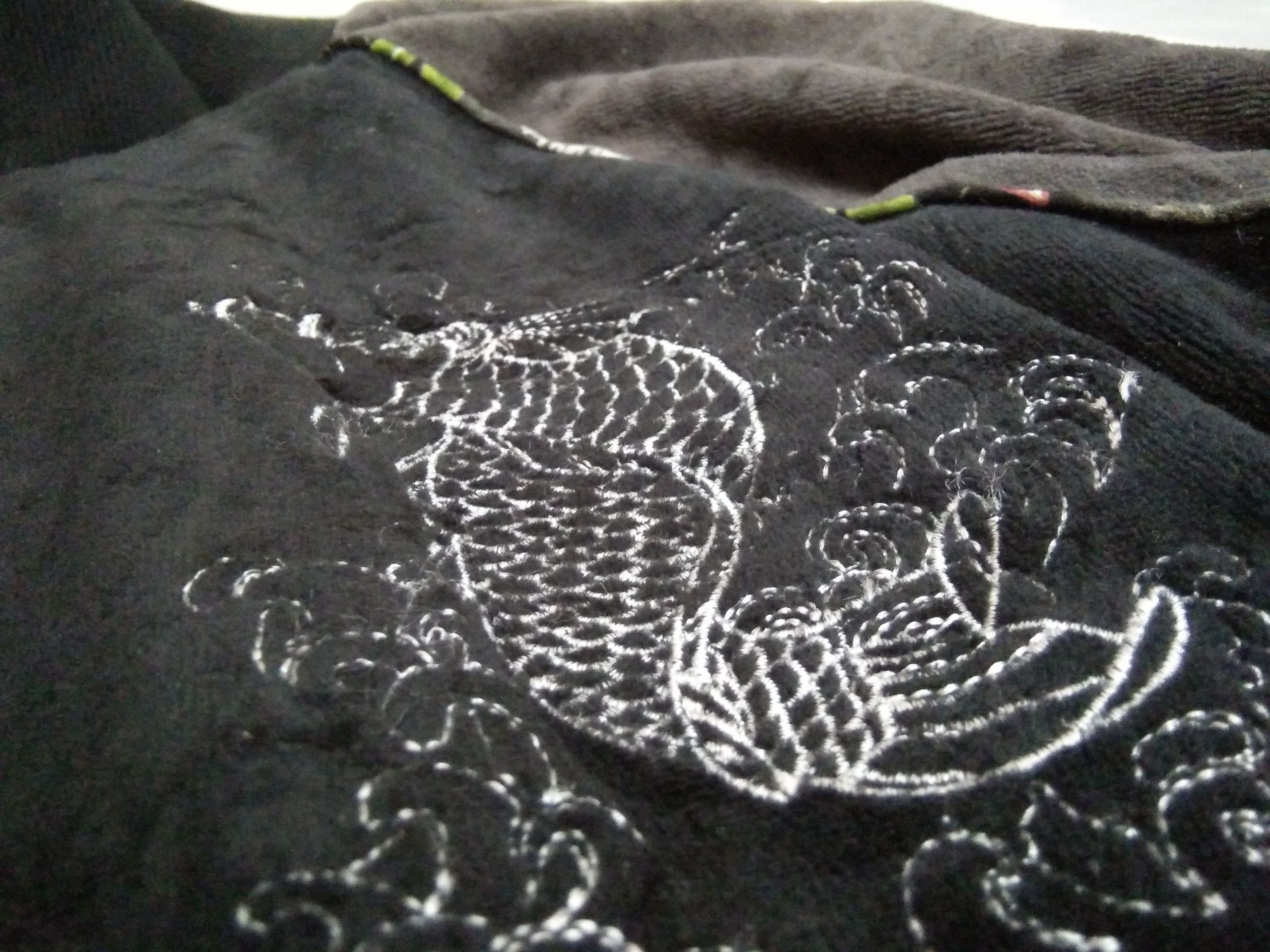 Japanese Brand TAKEO KIKUCHI JACKET SUKAJAN KOI FISH EMBROIDERED (A357) Size US S / EU 44-46 / 1 - 4 Thumbnail