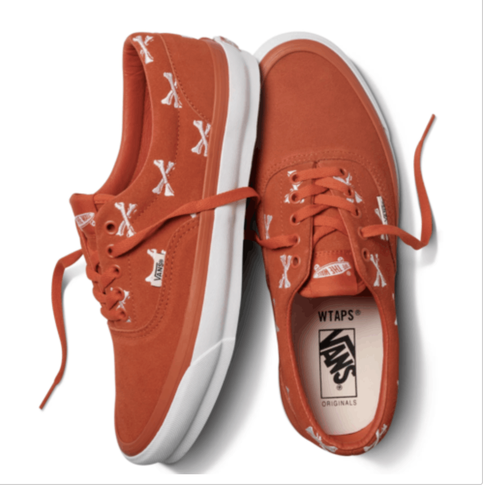 Vans VANS VAULT X WTAPS OG ERA LX BONES ORANGE SIZE 9.5 | Grailed