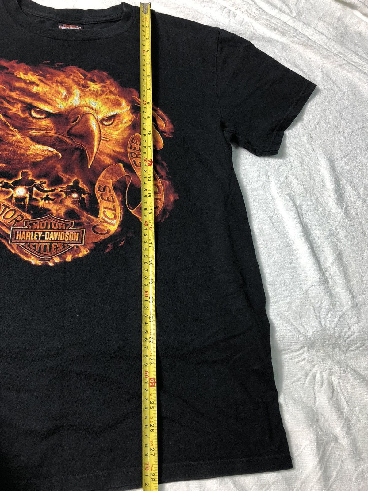 Harley Davidson Harley Davidson Eagle Fire Lightning Travis Scott T-Shirt Size US L / EU 52-54 / 3 - 6 Thumbnail