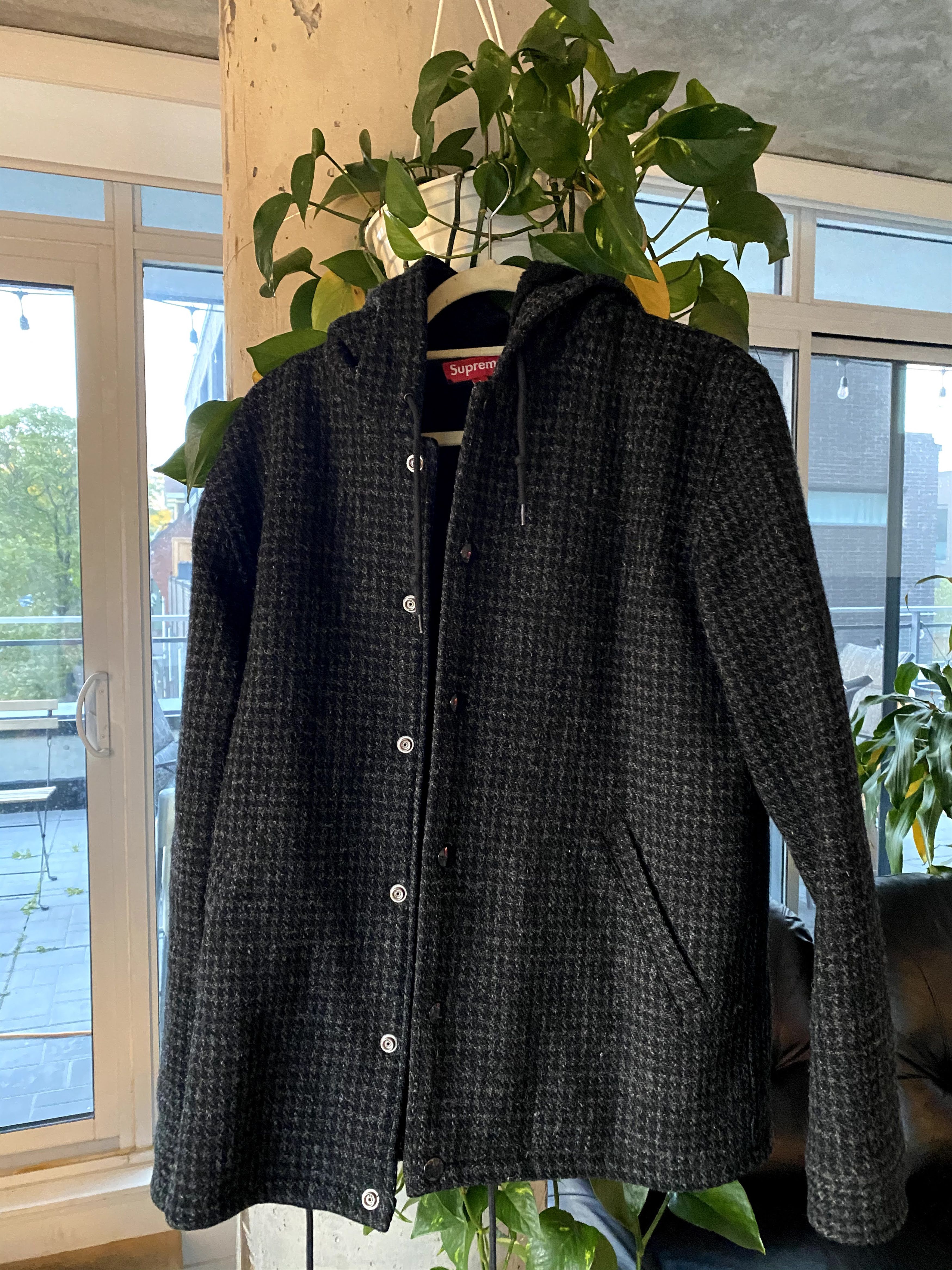Harris Tweed × Supreme Supreme Harris Tweed Coaches Jacket | Grailed
