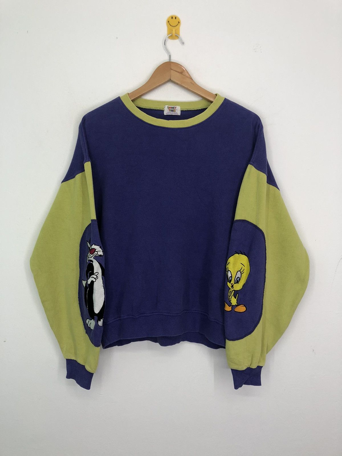 Vintage Looney Toones Embriodery Tweety & Sylvester