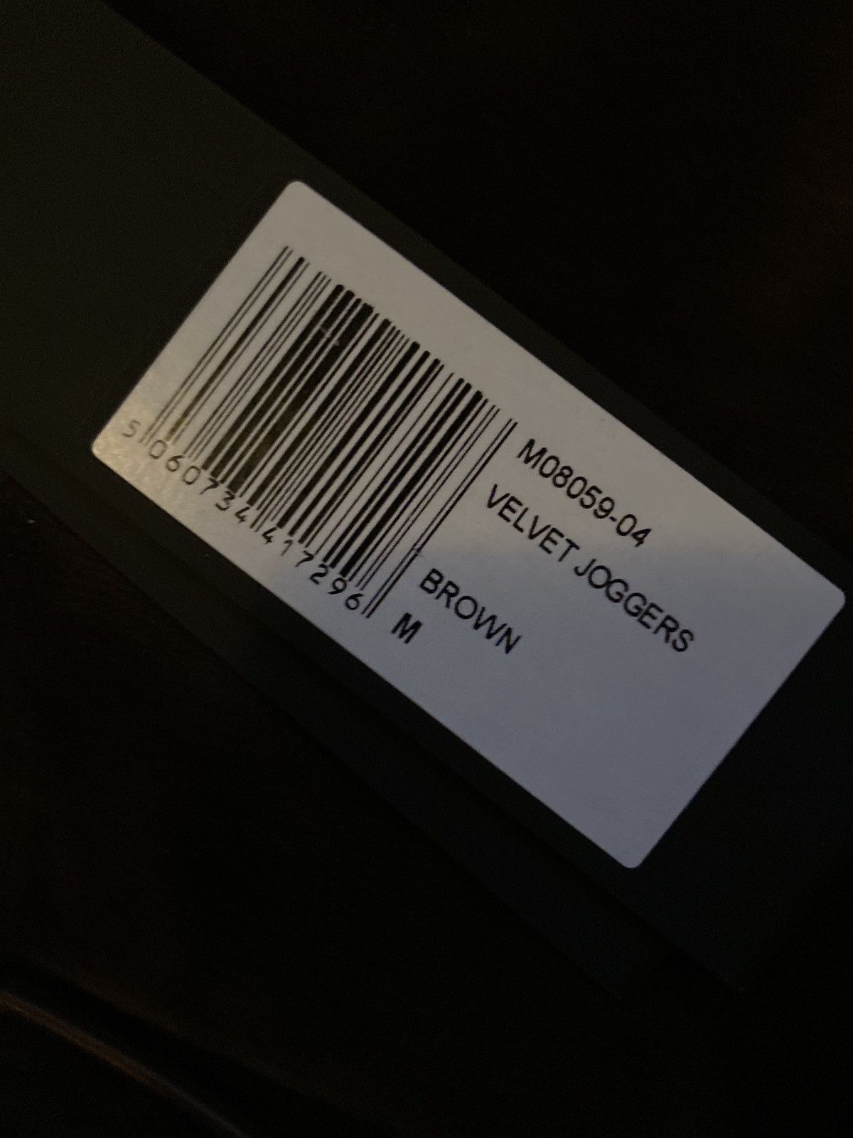 Represent Clo. Represent Velour Joggers-Brown Size US 34 / EU 50 - 4 Thumbnail