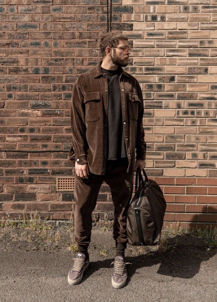 Represent Clo. Represent Velour Joggers-Brown Size US 34 / EU 50 - 5 Thumbnail