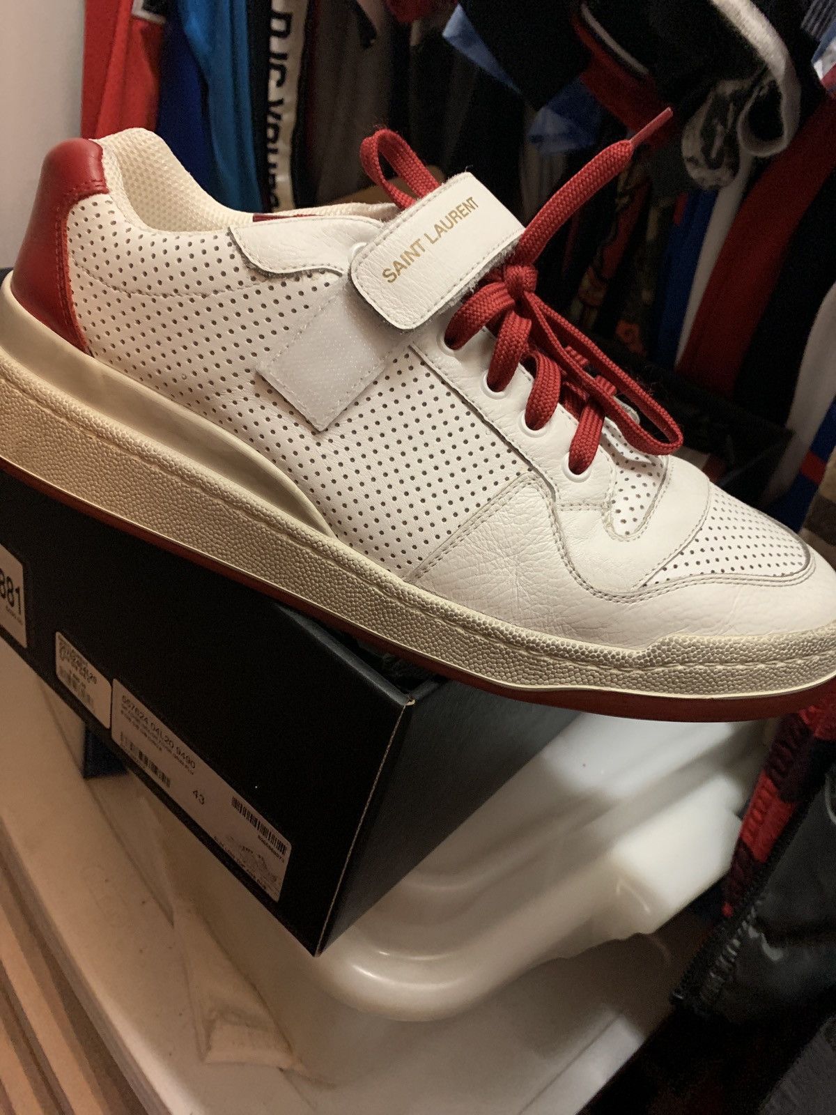 Saint laurent travis sneaker clearance