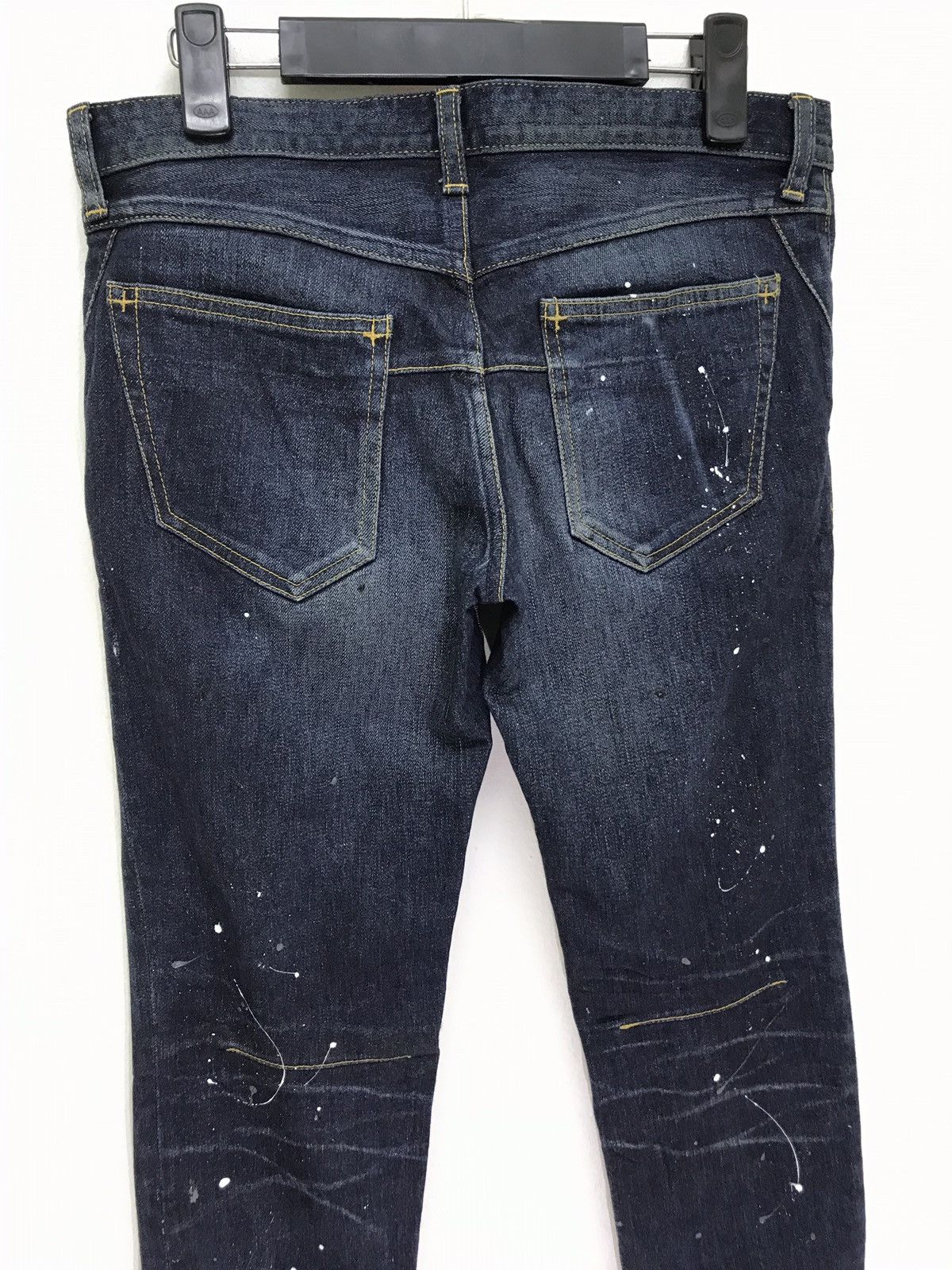 Number (N)ine Made in Japan Number (N)ine Painter Jeans Skinny Stretch Size US 30 / EU 46 - 8 Thumbnail
