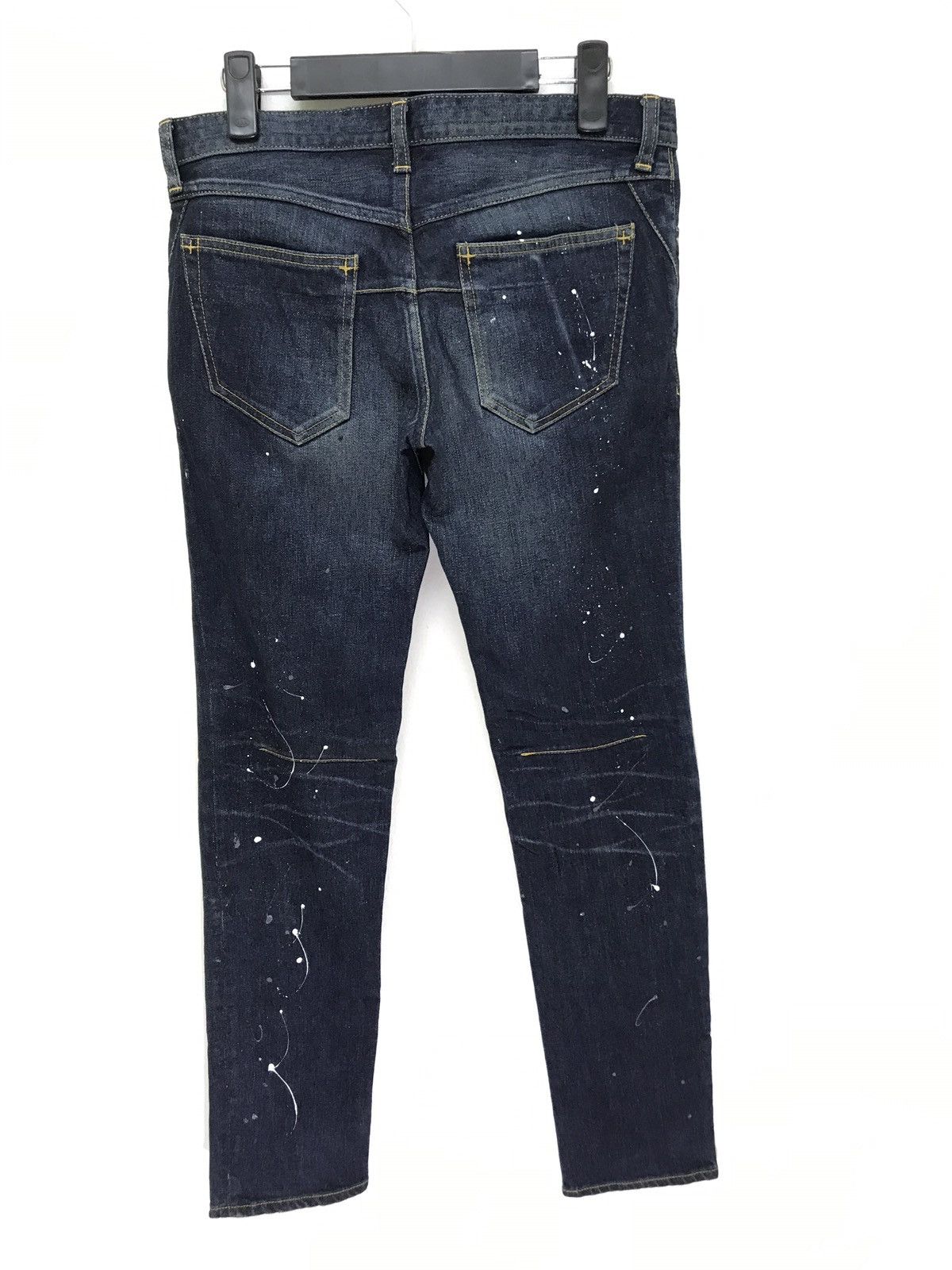 Number (N)ine Made in Japan Number (N)ine Painter Jeans Skinny Stretch Size US 30 / EU 46 - 7 Thumbnail