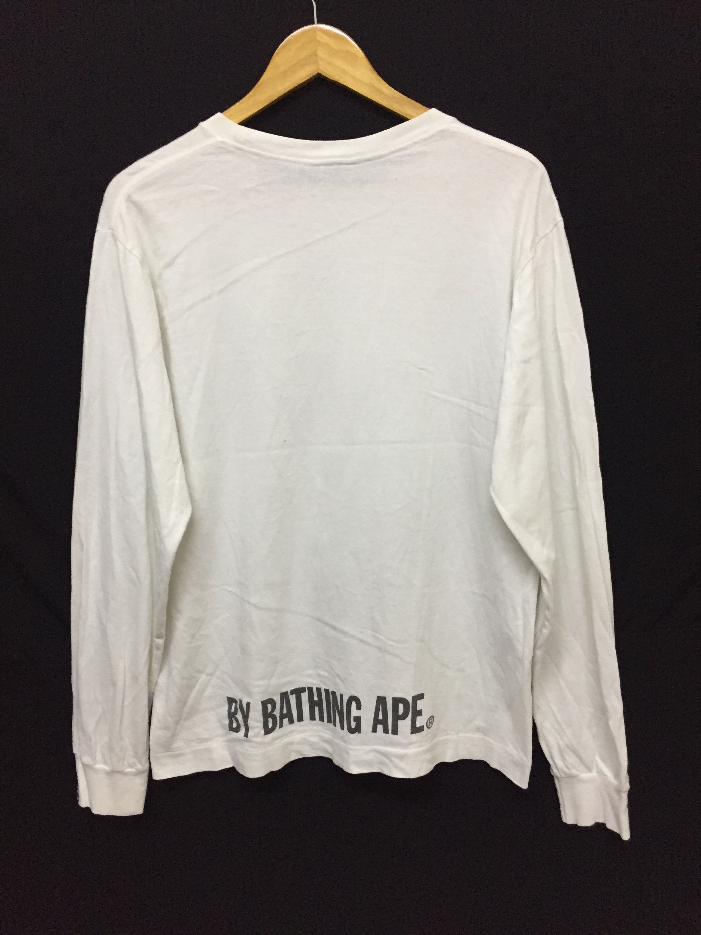 Bape 1999 Bape cotton candy face long sleeve Size US M / EU 48-50 / 2 - 7 Thumbnail