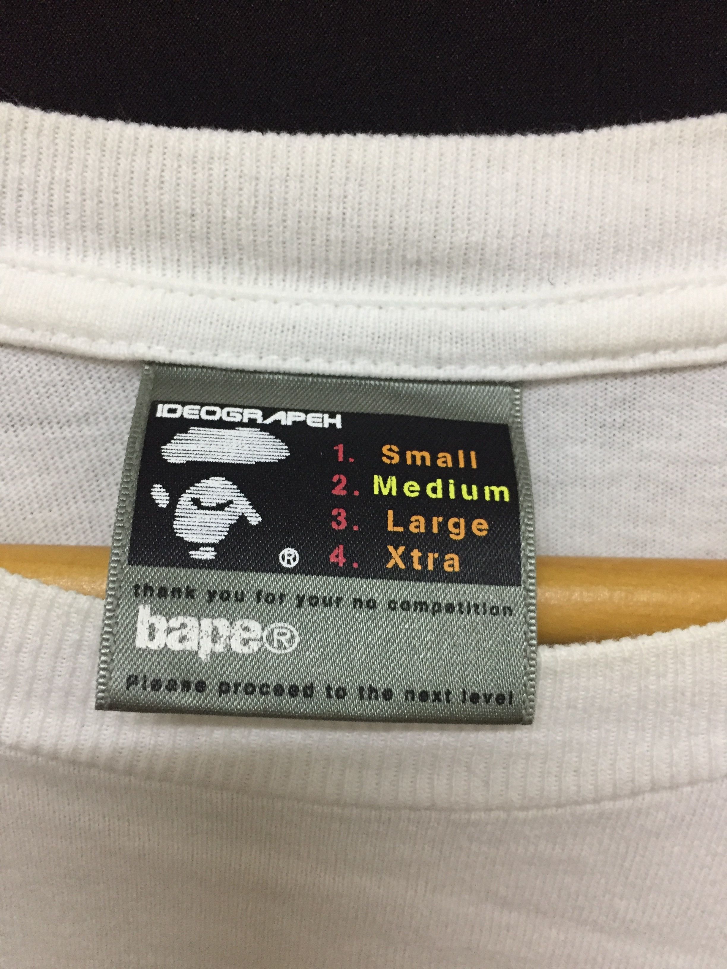 Bape 1999 Bape cotton candy face long sleeve Size US M / EU 48-50 / 2 - 9 Thumbnail