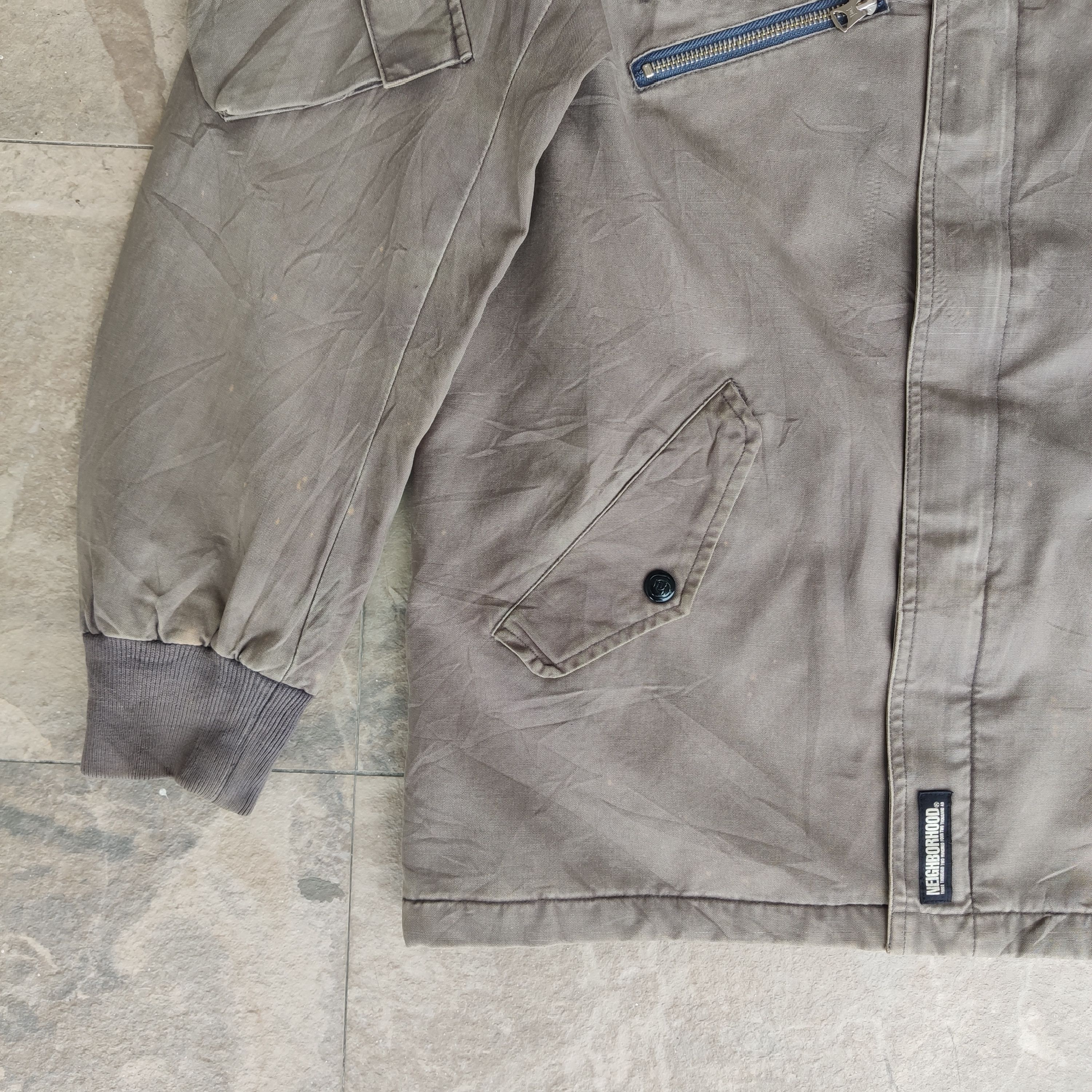 Japanese Brand NEIGHBORHOOD RARE DESIGN MILITARY JACKET Size US L / EU 52-54 / 3 - 15 Thumbnail