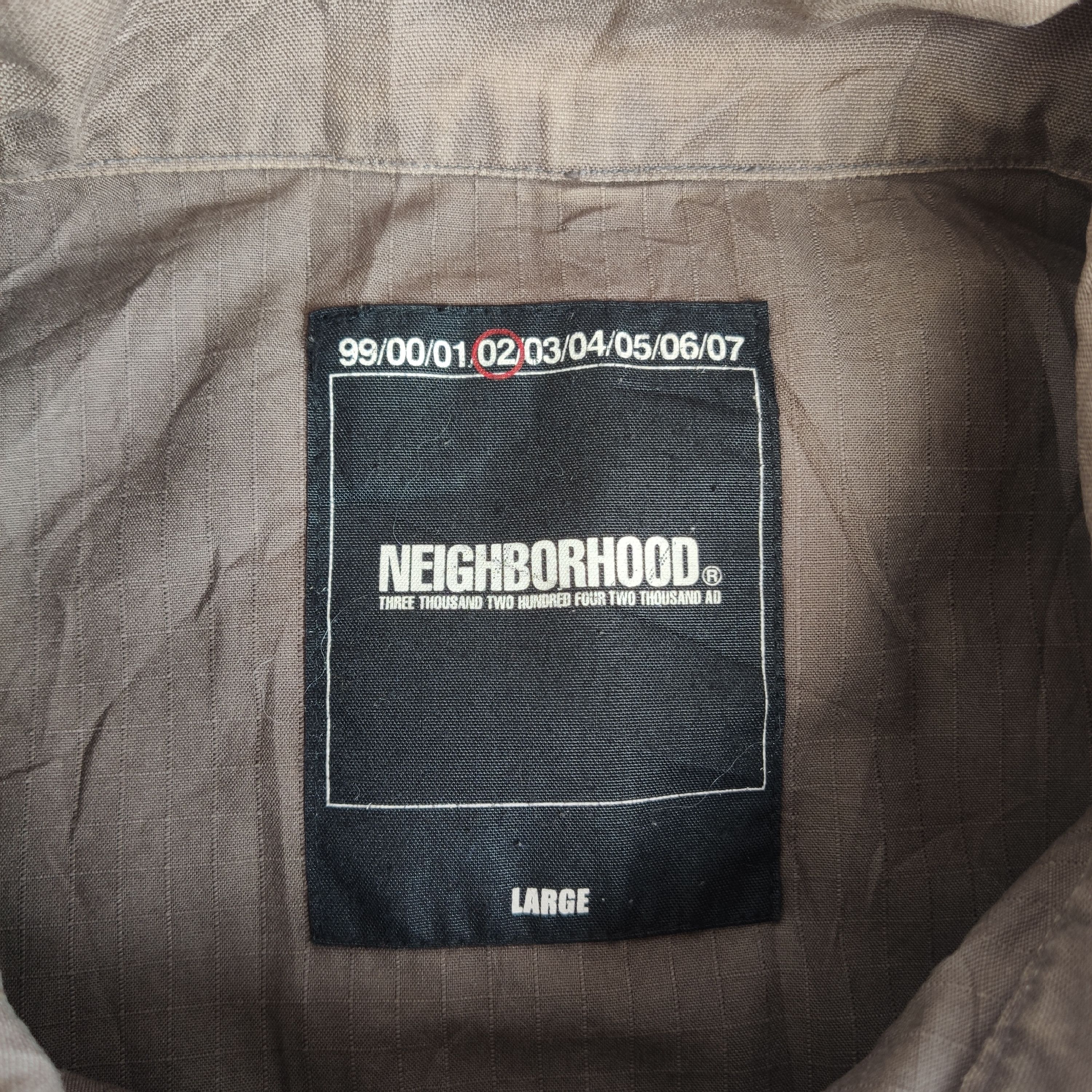 Japanese Brand NEIGHBORHOOD RARE DESIGN MILITARY JACKET Size US L / EU 52-54 / 3 - 9 Thumbnail