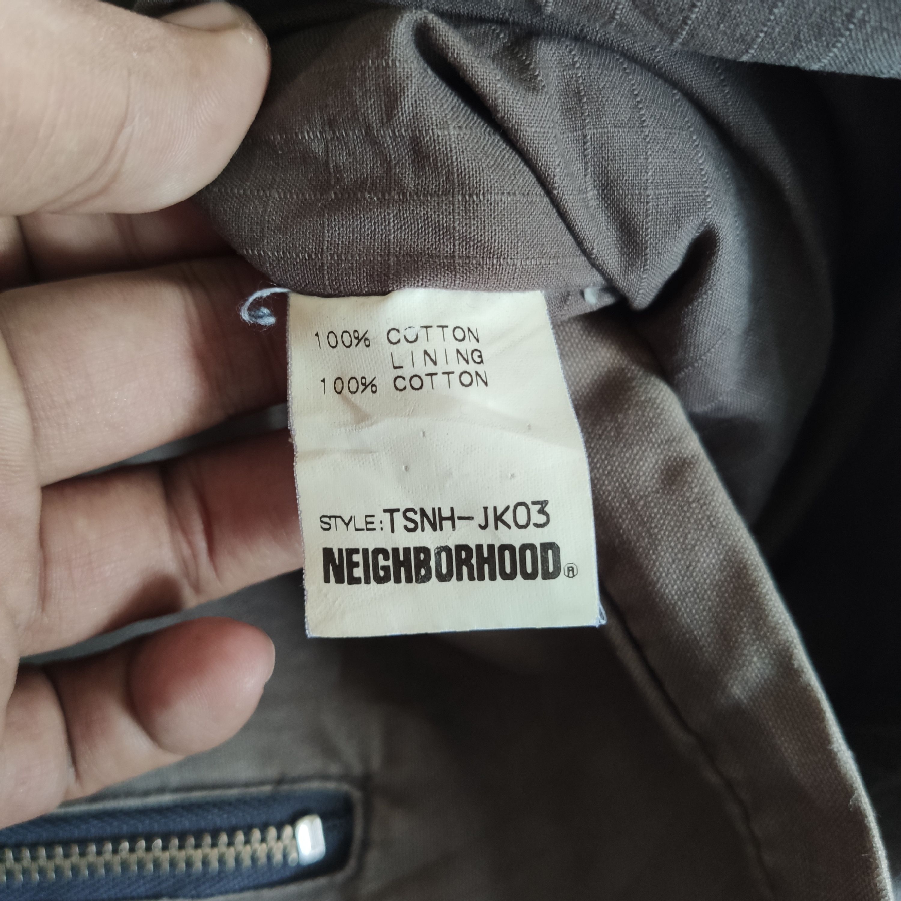 Japanese Brand NEIGHBORHOOD RARE DESIGN MILITARY JACKET Size US L / EU 52-54 / 3 - 3 Thumbnail