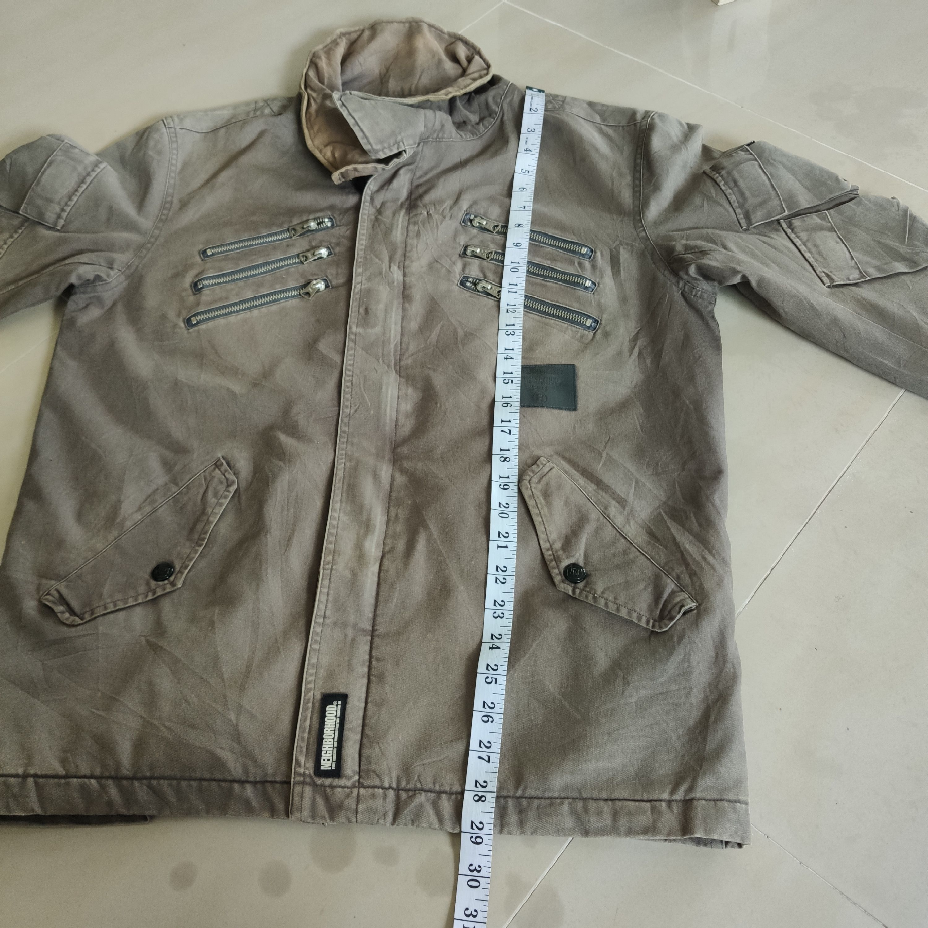Japanese Brand NEIGHBORHOOD RARE DESIGN MILITARY JACKET Size US L / EU 52-54 / 3 - 17 Thumbnail
