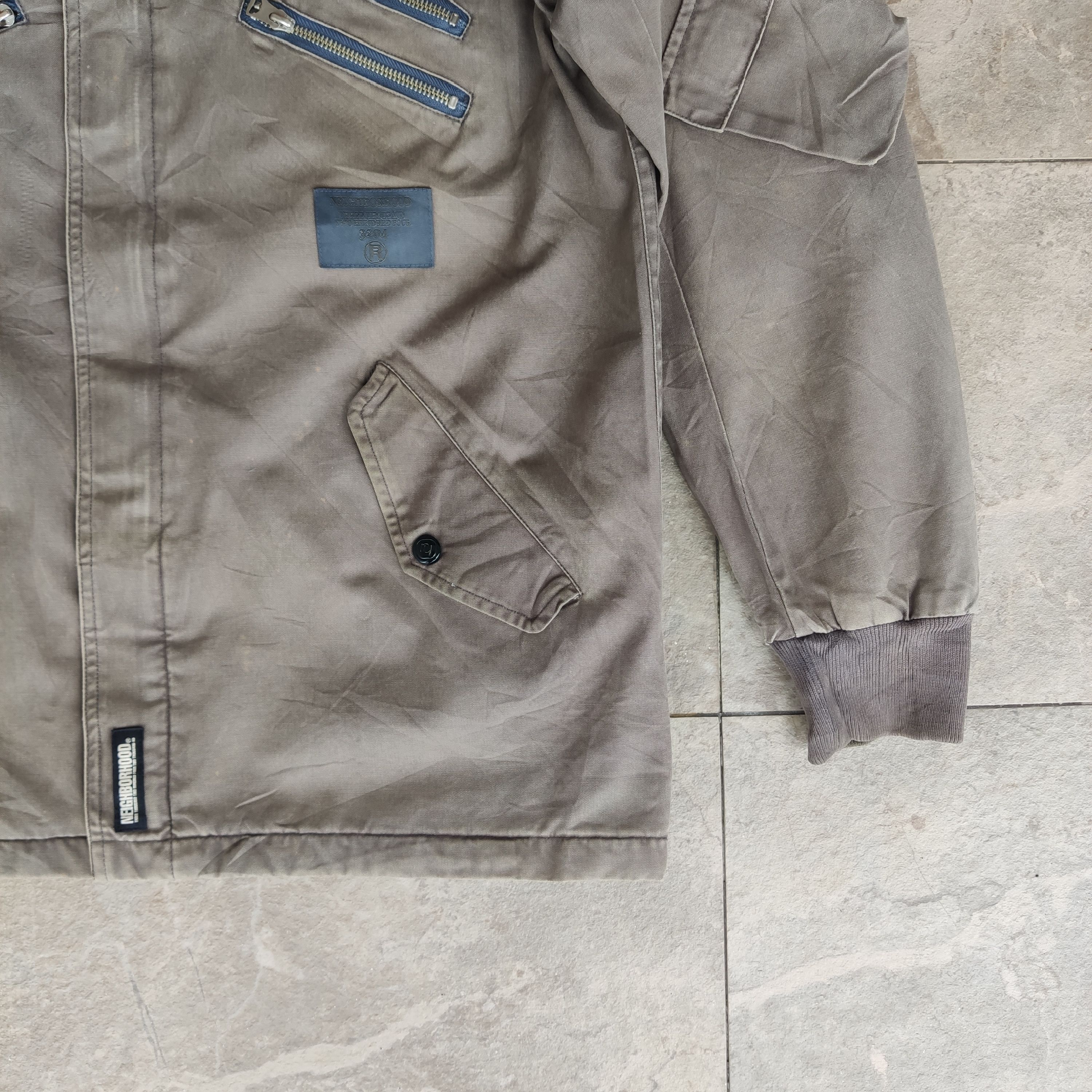 Japanese Brand NEIGHBORHOOD RARE DESIGN MILITARY JACKET Size US L / EU 52-54 / 3 - 16 Thumbnail