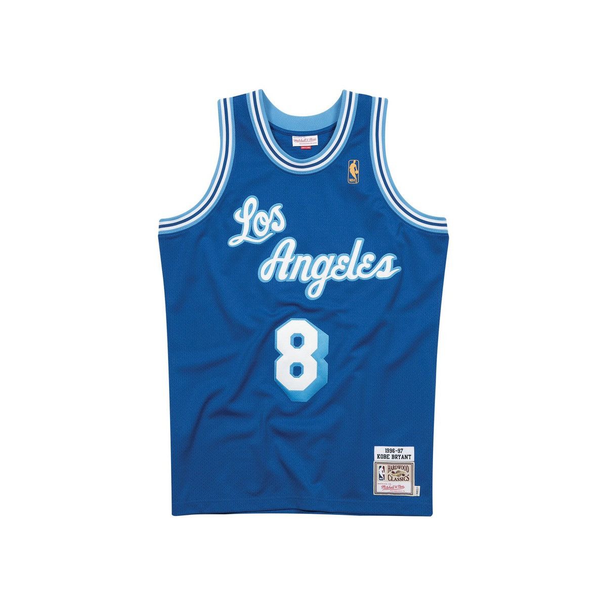 Kobe Bryant #8 MPLS Mitchell Ness Blue Los Angeles Lakers Jersey