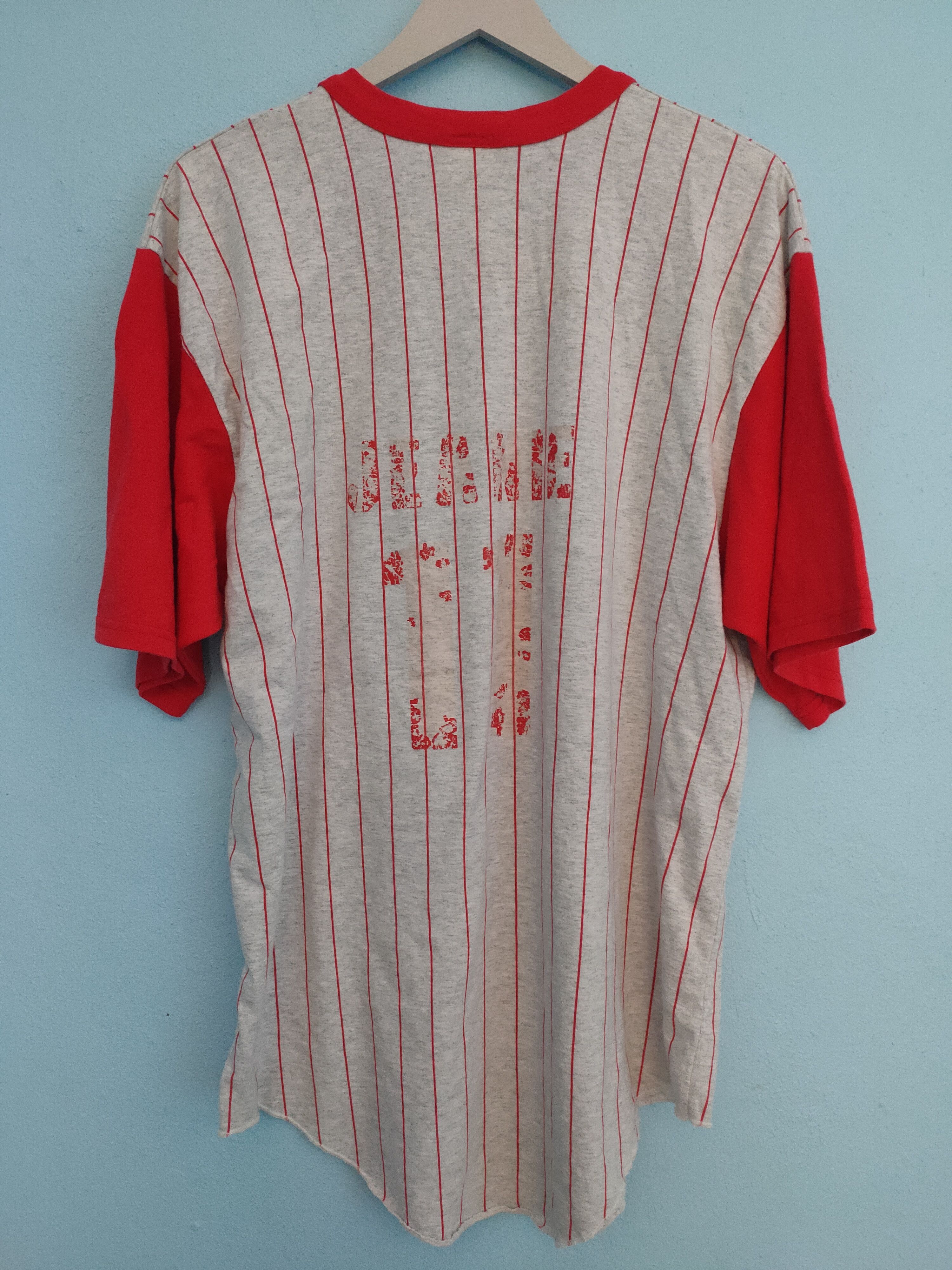 Augusta Sportswear Vintage baseball tee by AUGUSTA SPORTSWEAR Size US XL / EU 56 / 4 - 2 Thumbnail