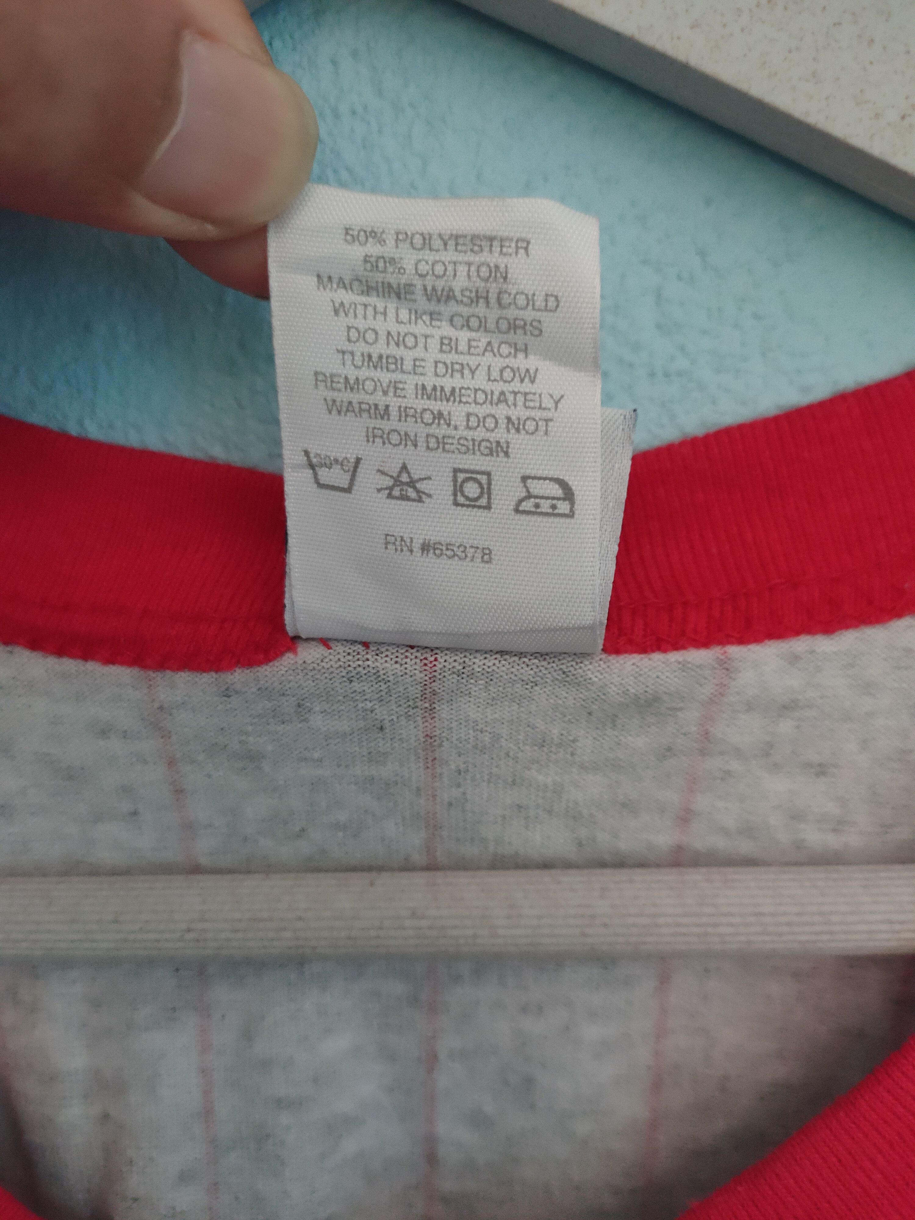 Augusta Sportswear Vintage baseball tee by AUGUSTA SPORTSWEAR Size US XL / EU 56 / 4 - 4 Thumbnail