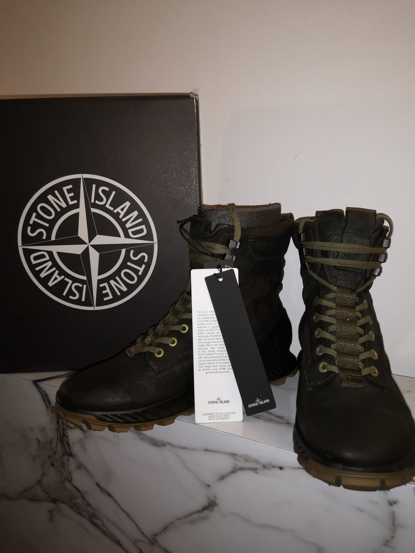 Stone Island Stone Island x Ecco Exostrike Boot | Grailed