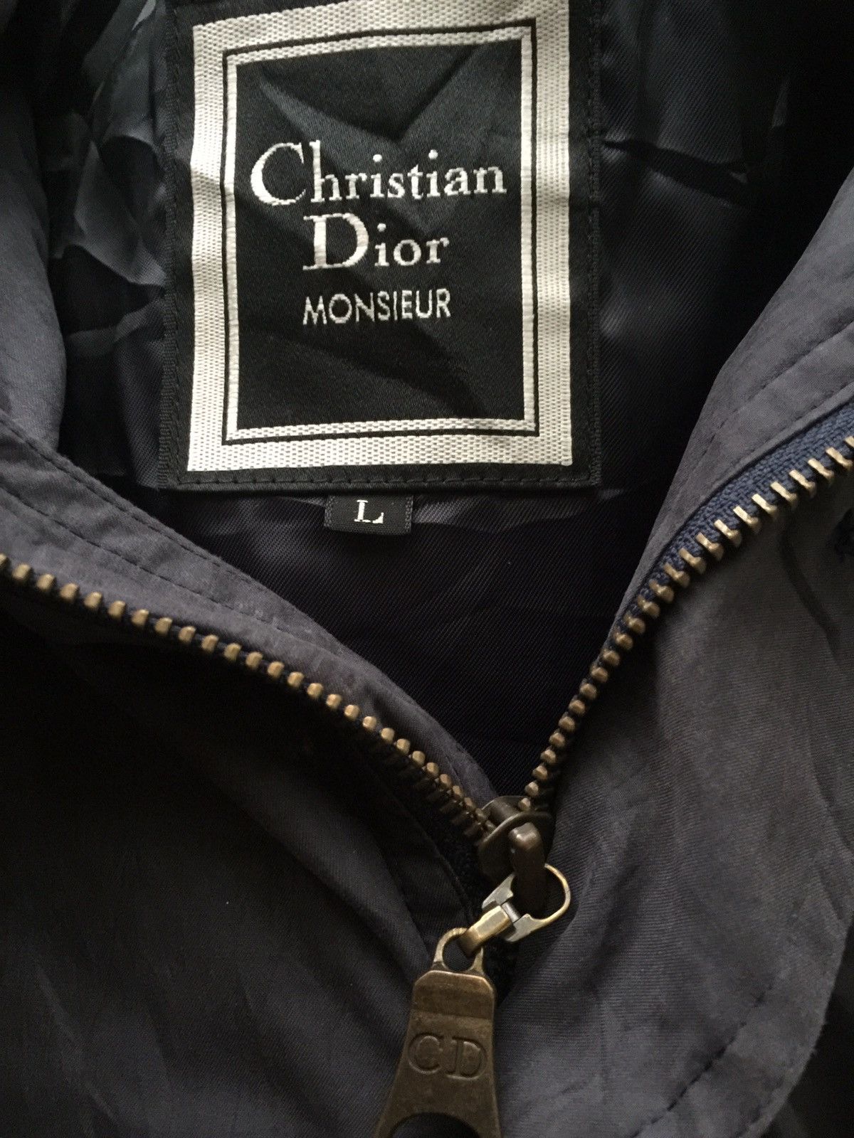 Christian Dior Monsieur Christian Dior Nice Design Casual Faded Jacket Size US L / EU 52-54 / 3 - 3 Thumbnail