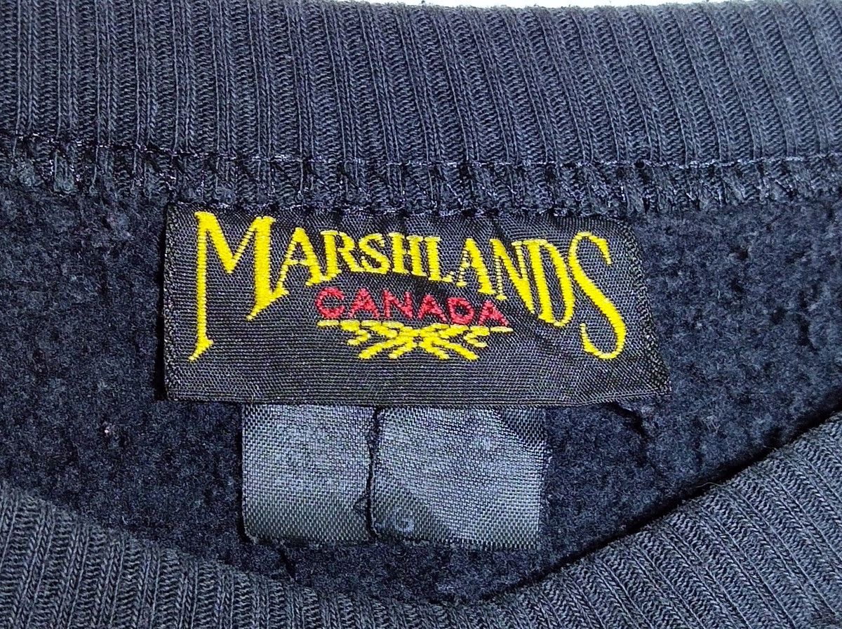 Vintage Vintage Marshland Canada Sweatshirt Wolf Logo Embroidery Size US XL / EU 56 / 4 - 7 Thumbnail