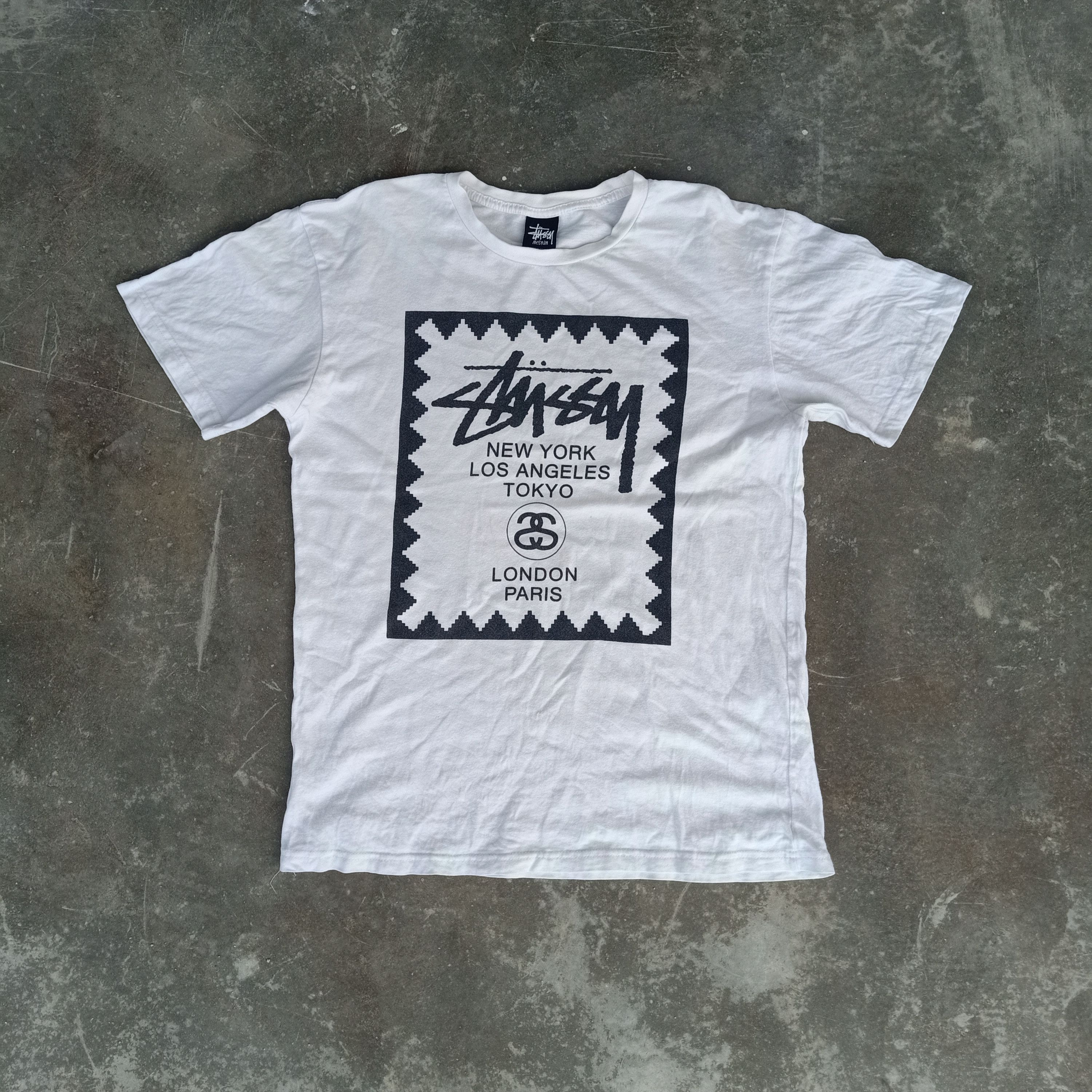 stussy new York big logo