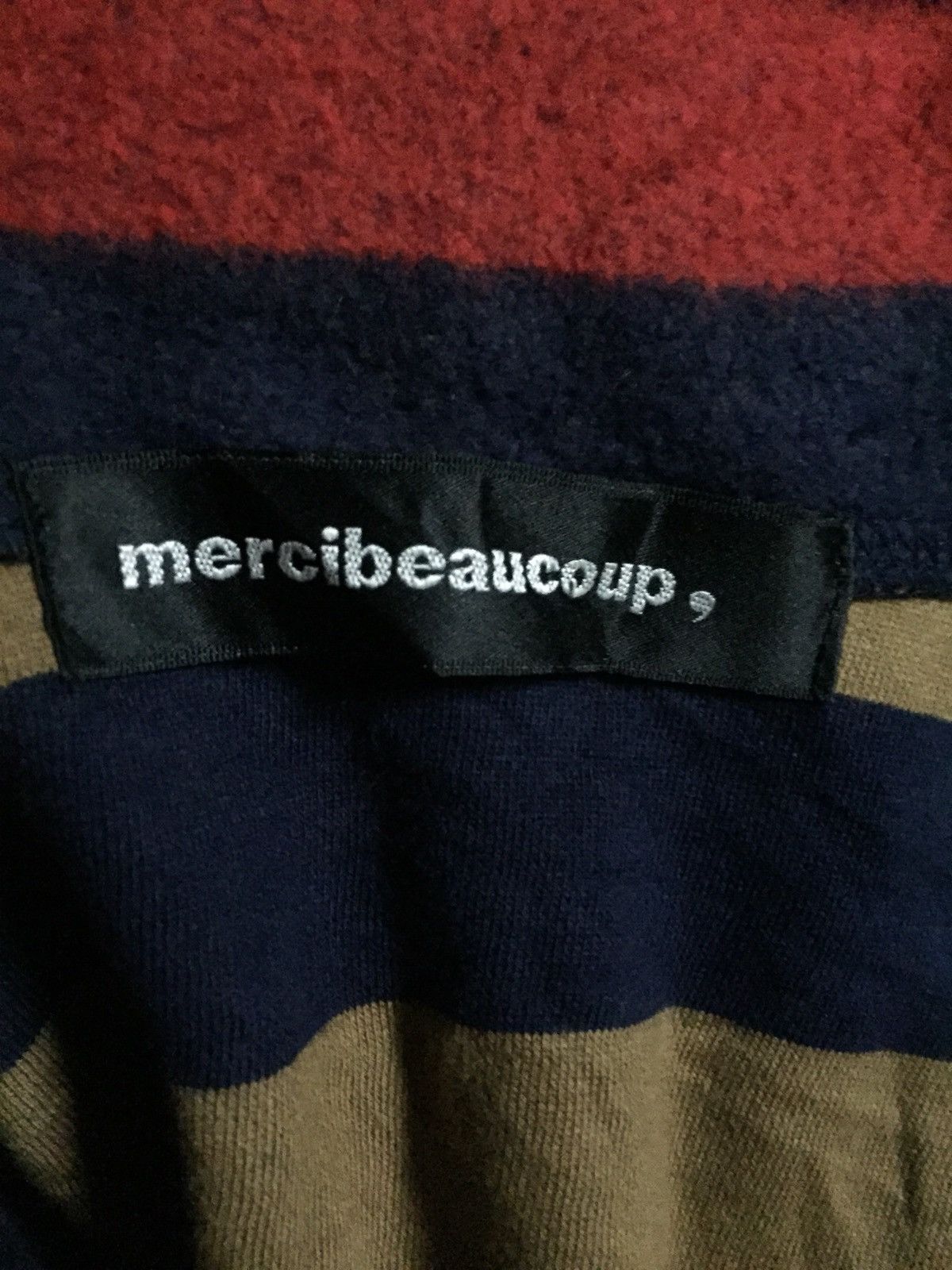 Issey Miyake Mercibeaucoup by Issey Miyake Stripe Hoodie Size US M / EU 48-50 / 2 - 3 Thumbnail