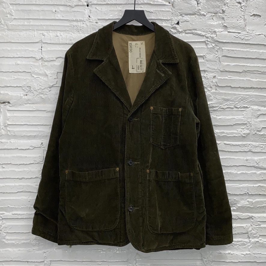 Billy Reid Billy Reid Packable Quail Jacket In Green Cotton