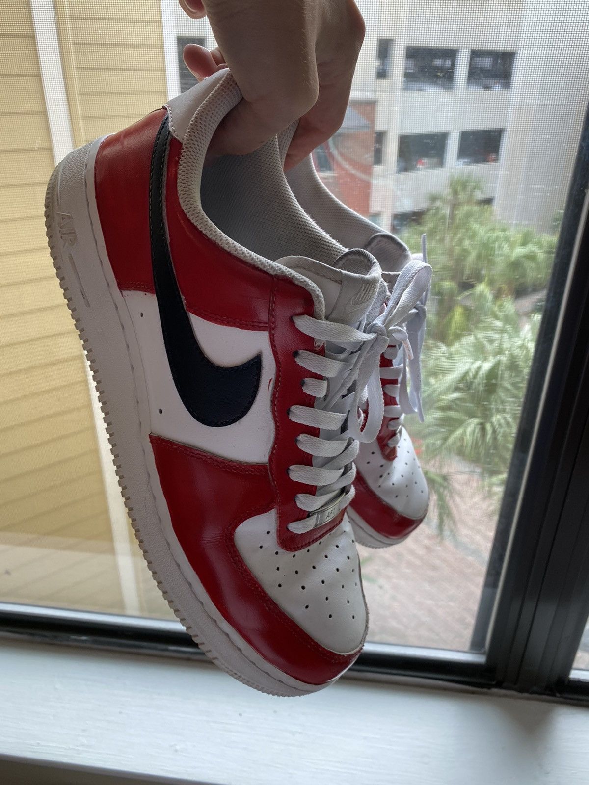 custom chicago air force 1