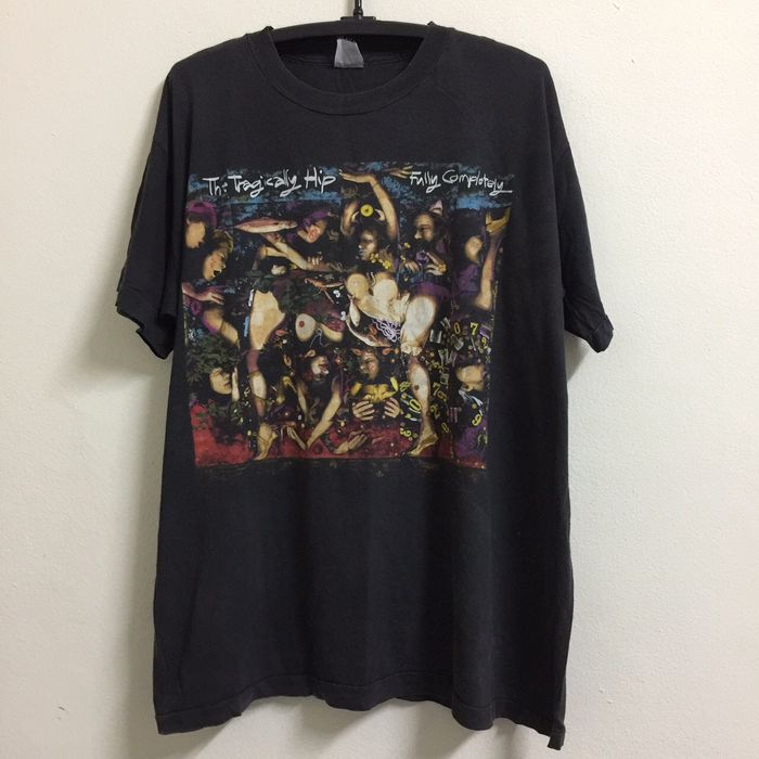 T-shirt Vintage The Tragically Hip - Coupe Régulière Unisexe En Coton Blanc, Tailles S-5XL